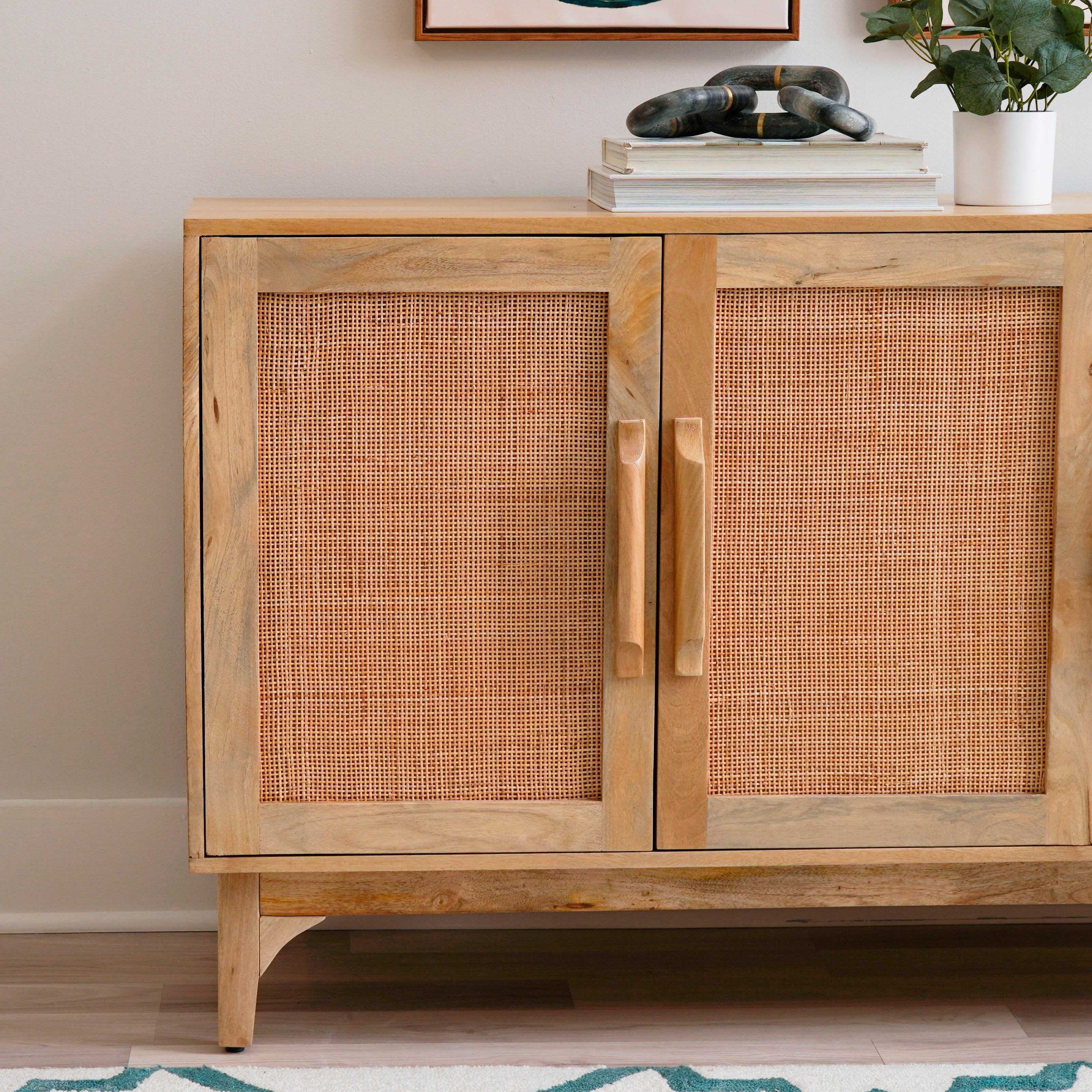 Linon Jones 51" Accent Cabinet, , large