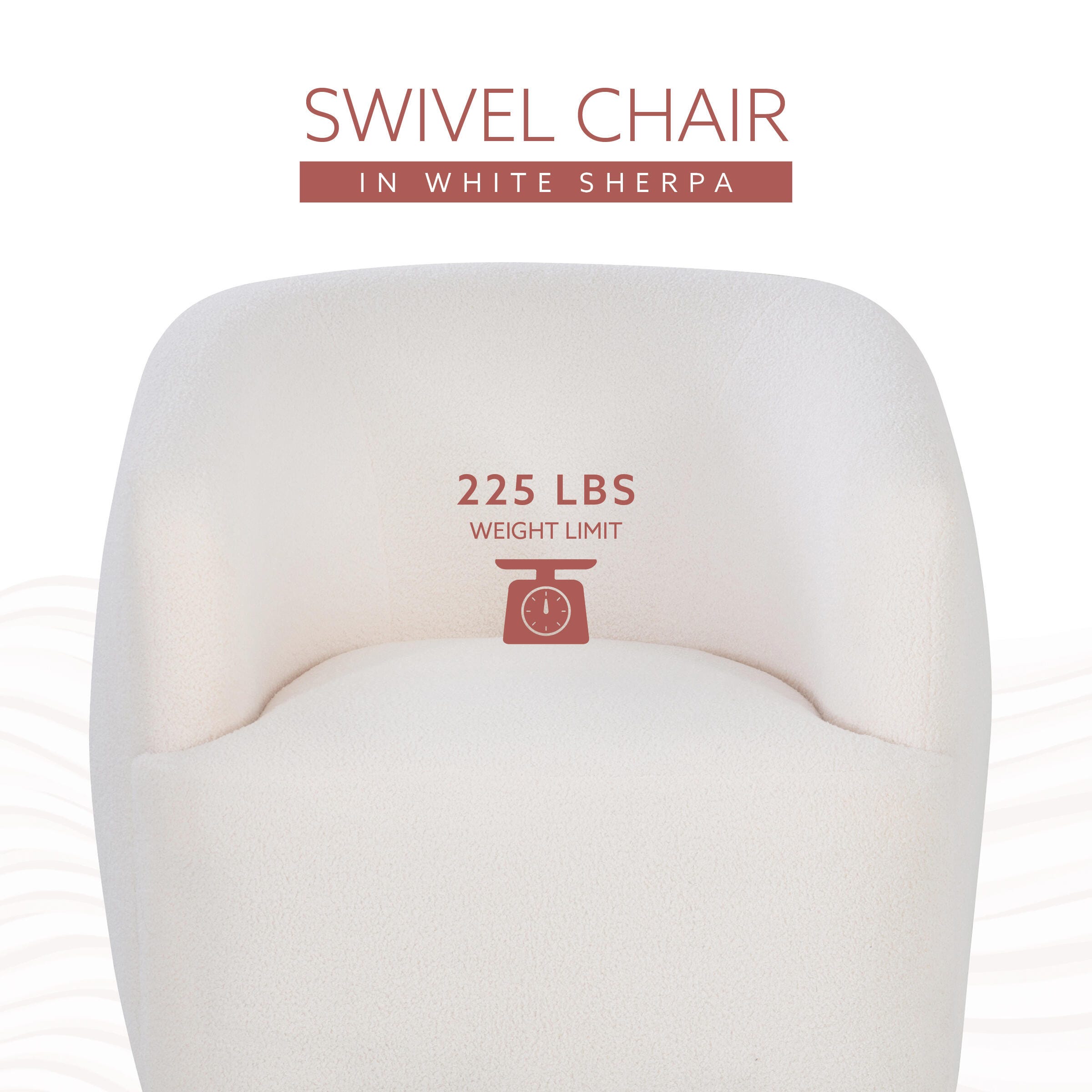 Linon Corinna Swivel Chair, , large