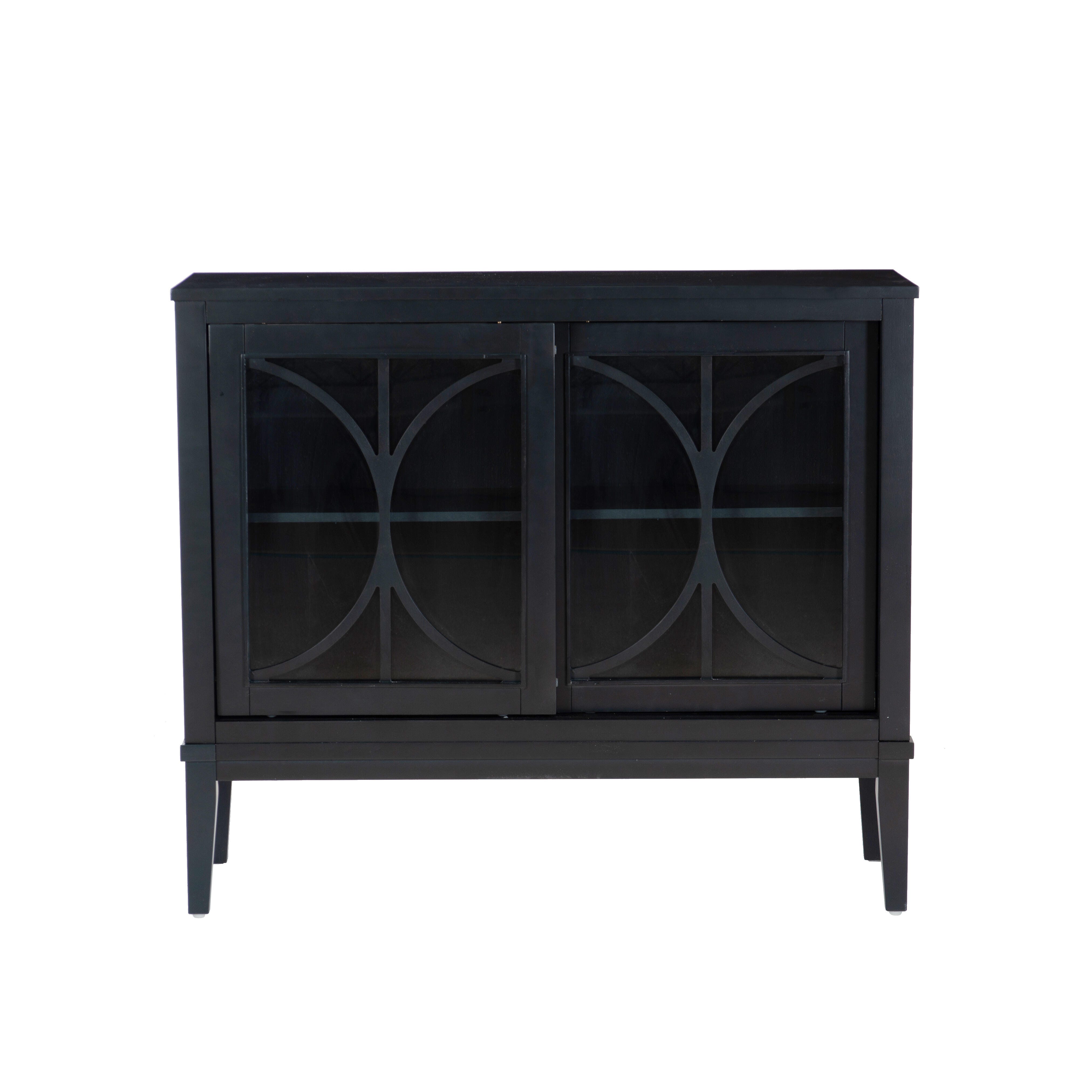 Linon Lenna 42" Accent Cabinet, , large