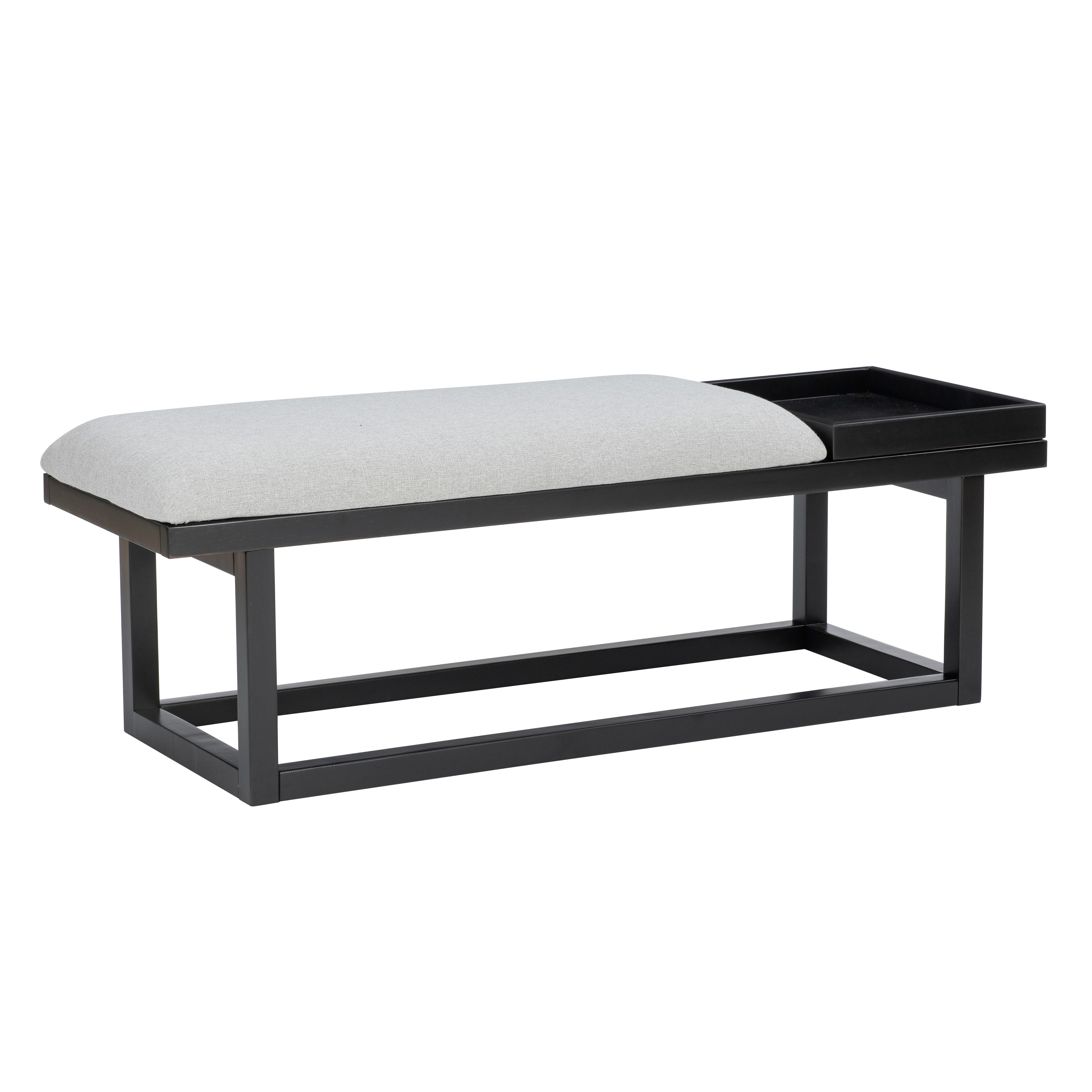 Linon Libby Bench with Tray, , large