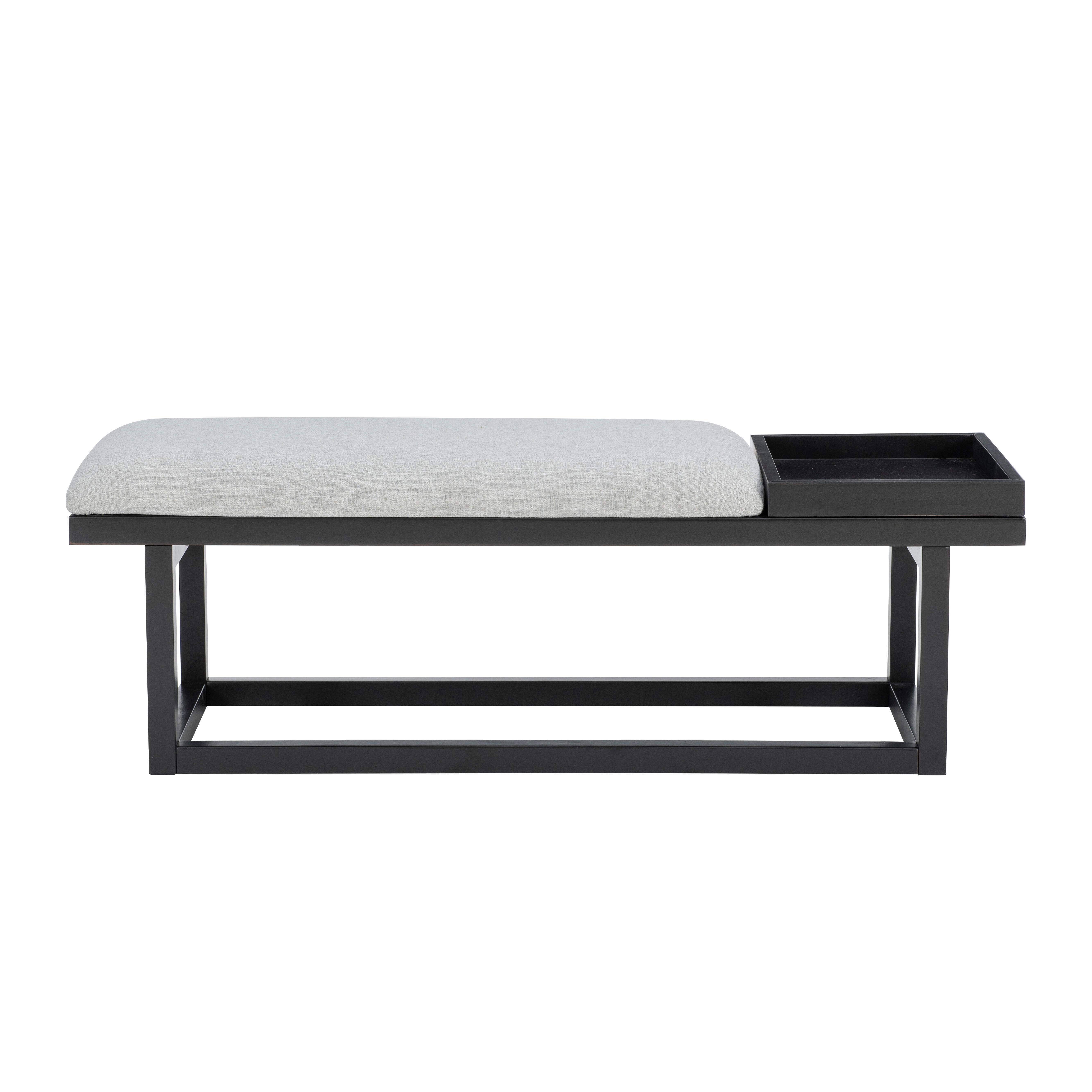 Linon Libby Bench with Tray, , large