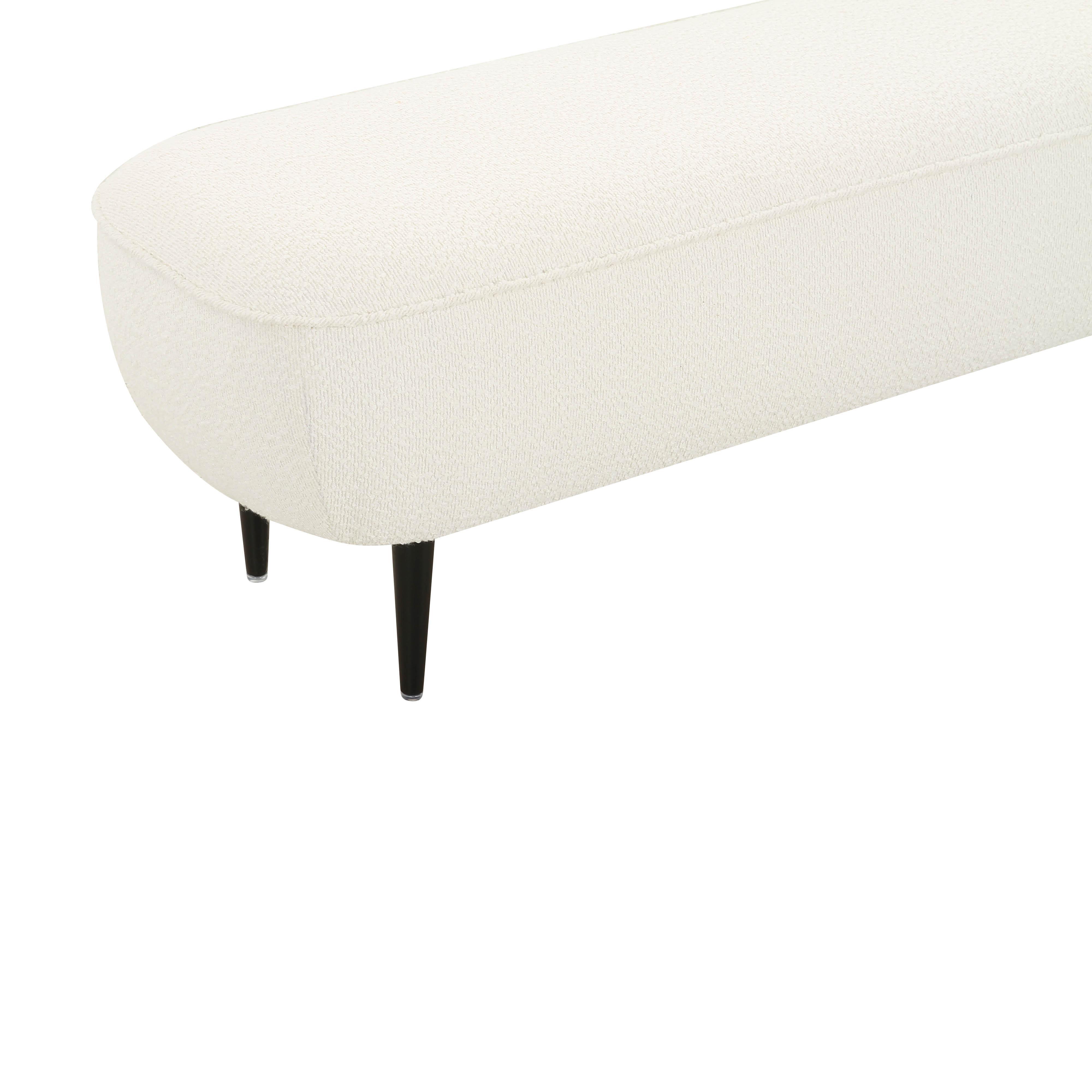Denise Boucle Bench, , large