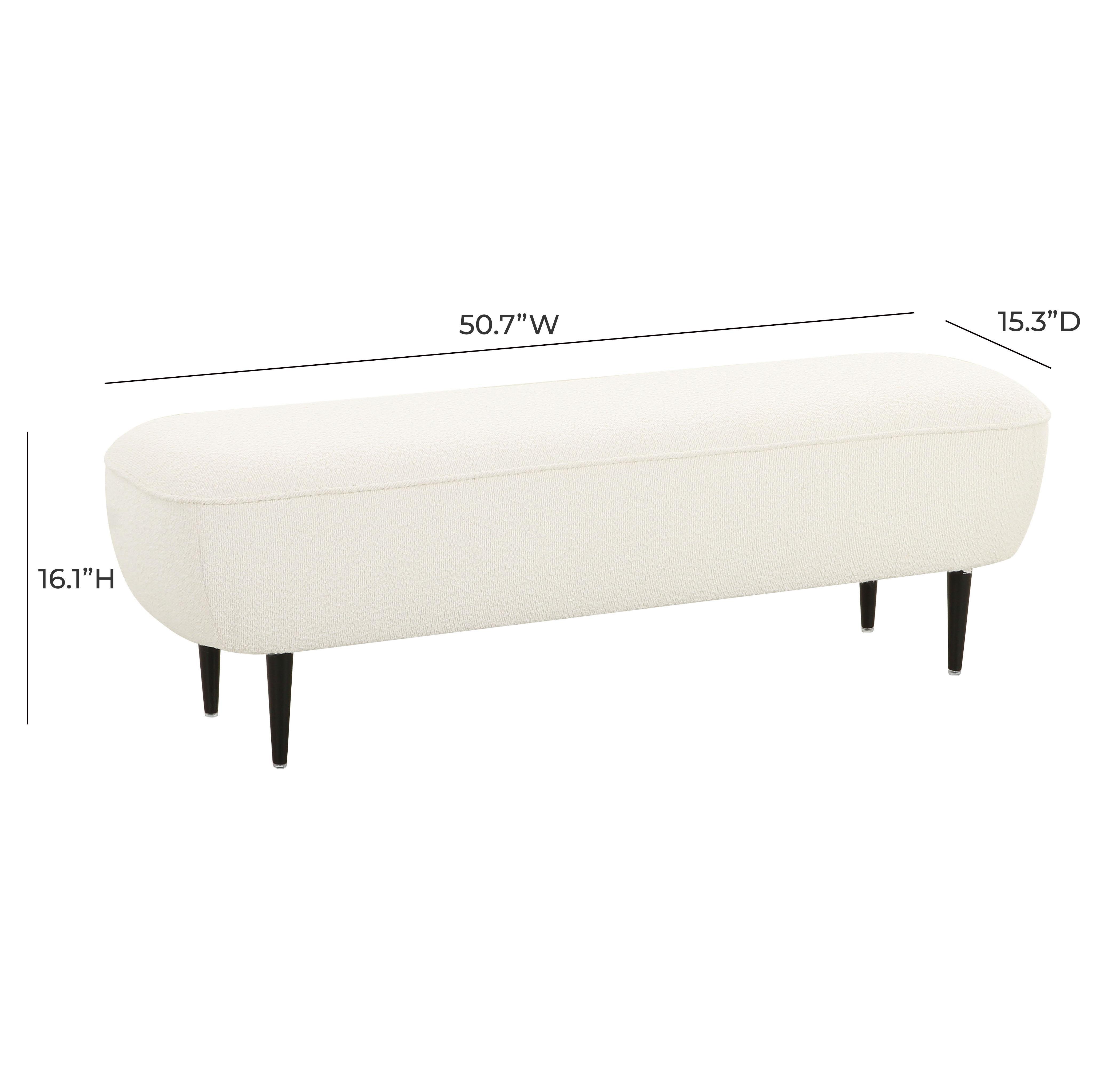 Denise Boucle Bench, , large