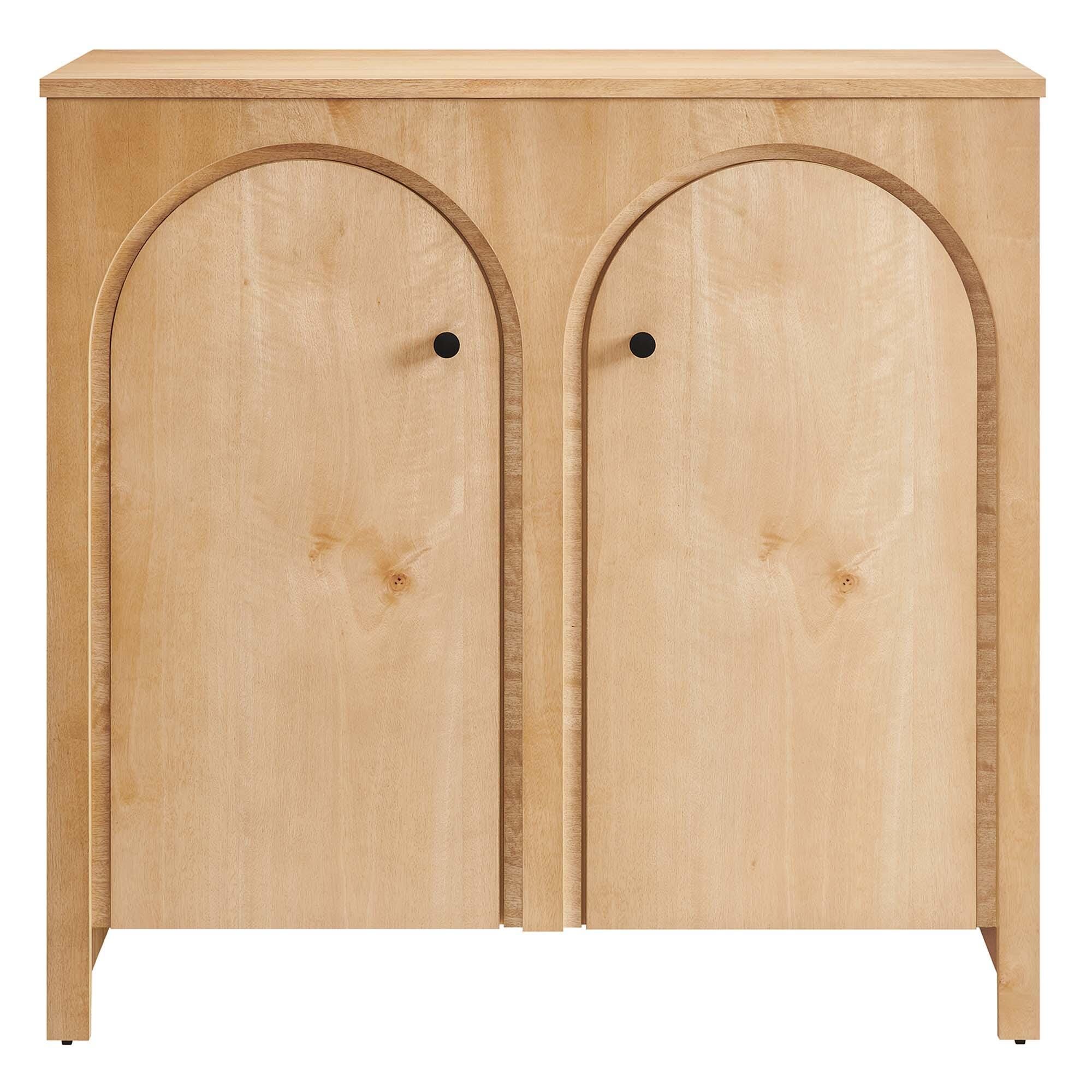 Modway Appia 36" Storage Cabinet, Oak, large