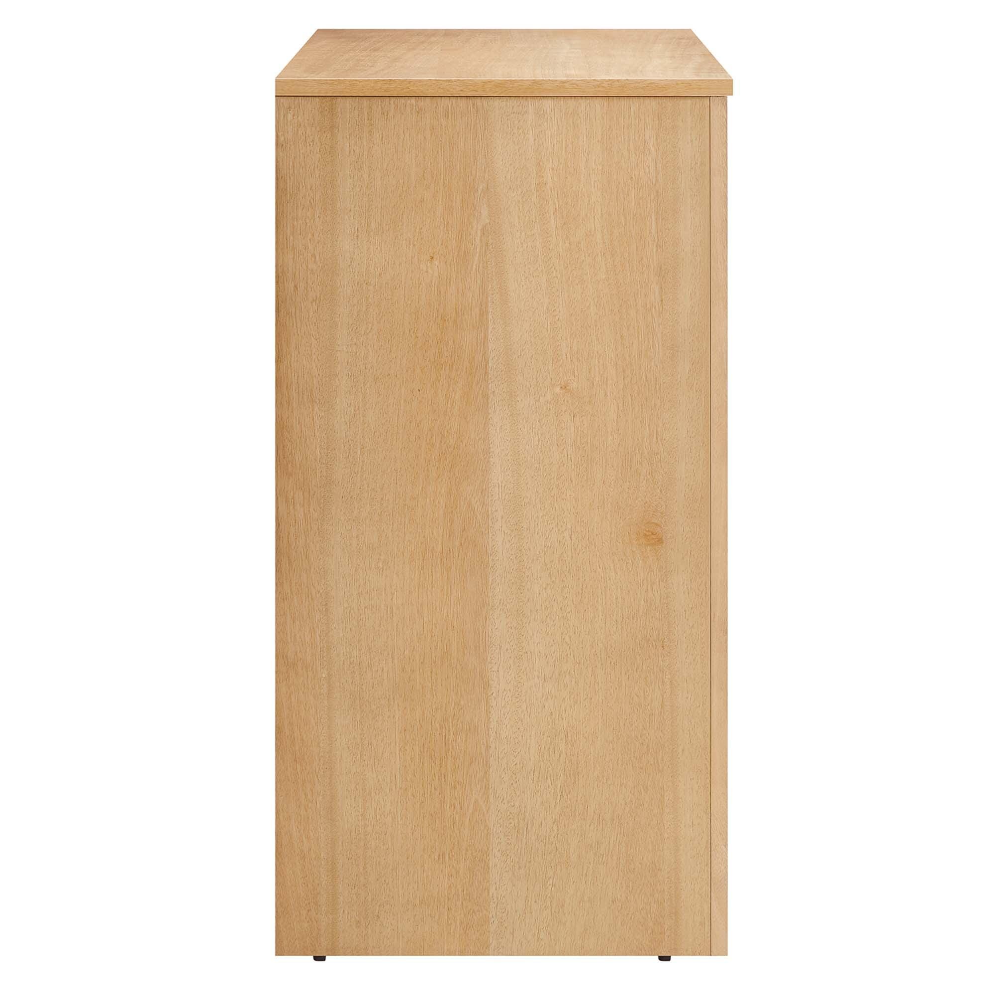Modway Appia 36" Storage Cabinet, Oak, large