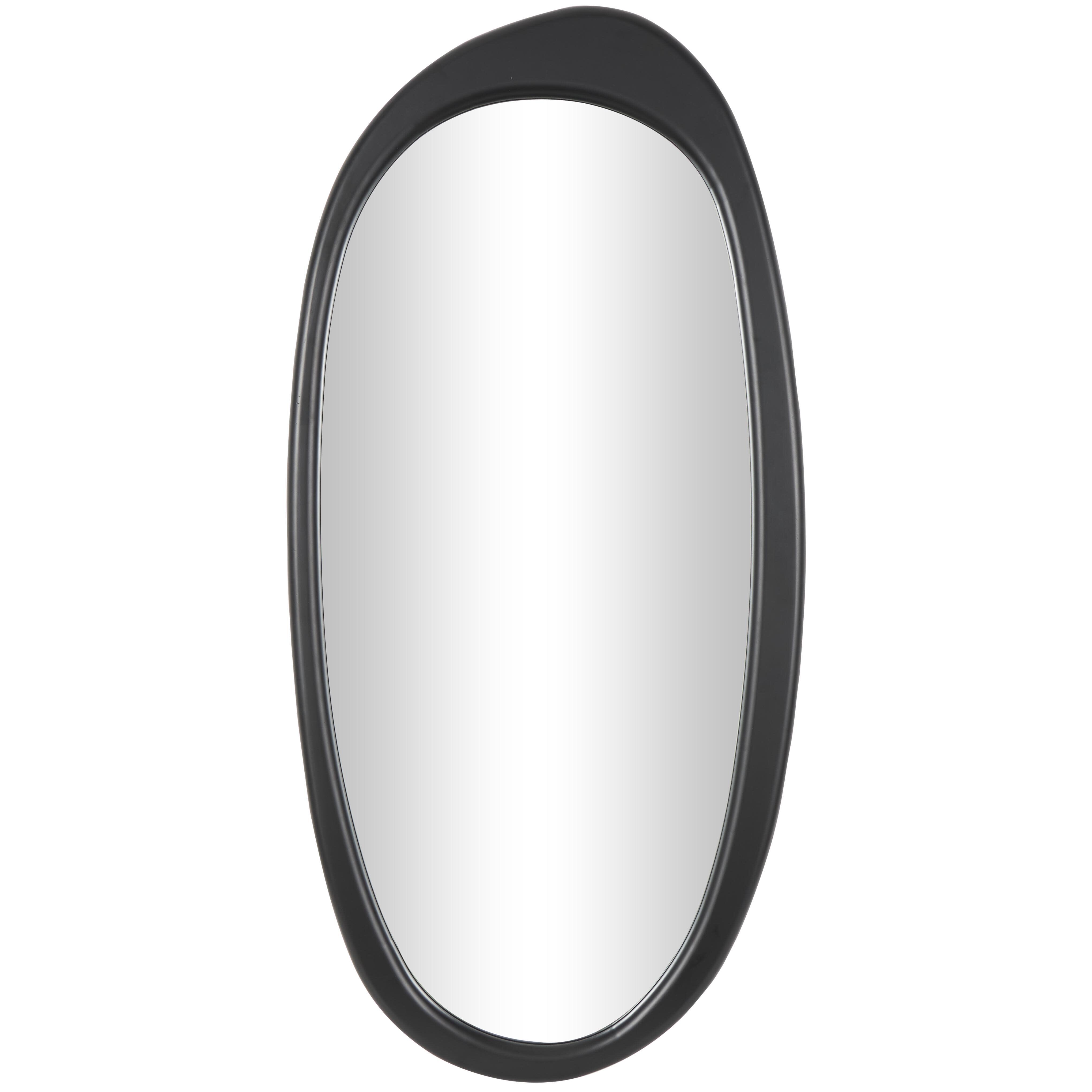Bayberry Lane Abstract Oval Room Wall Mirror, , large