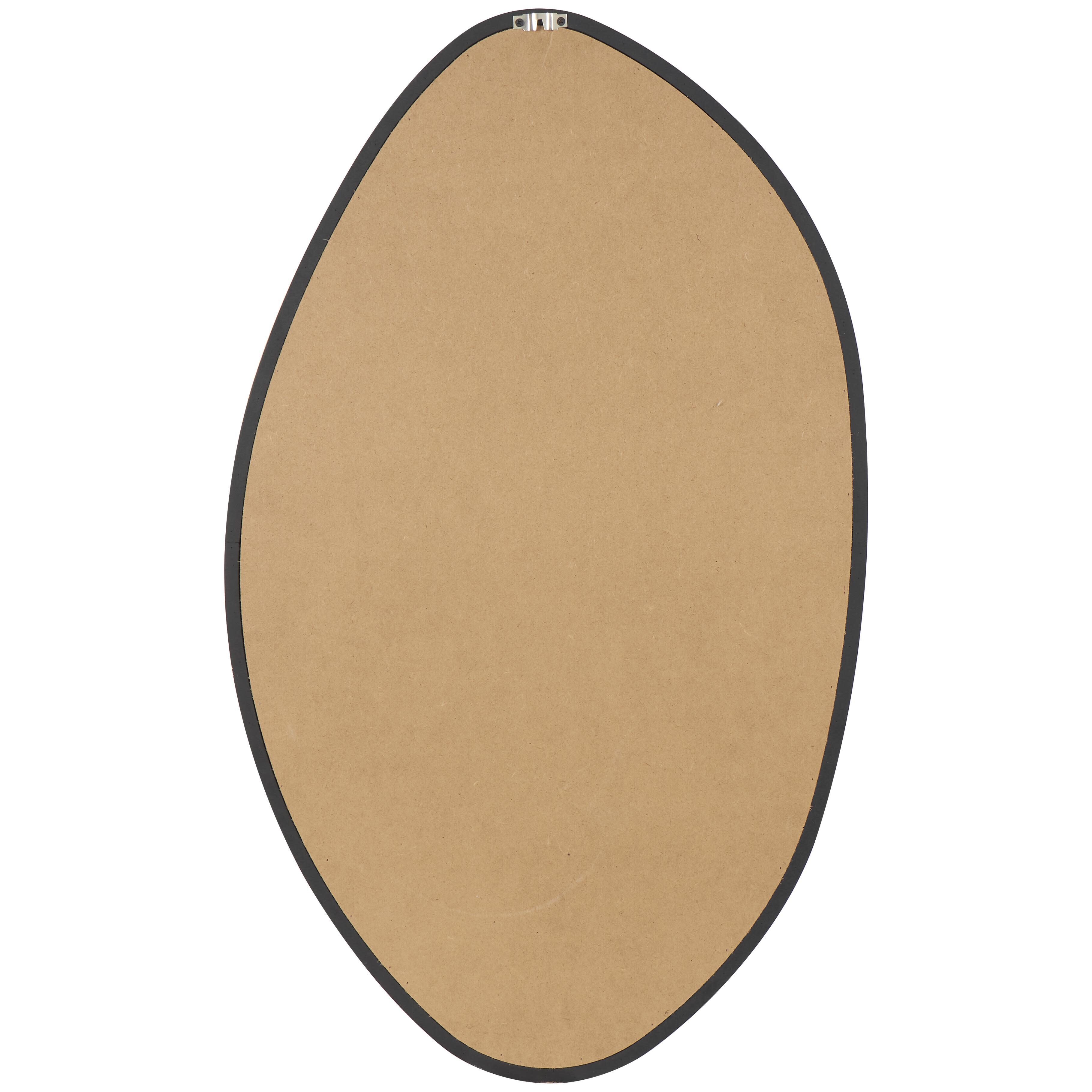 Bayberry Lane Abstract Oval Wall Mirror, , large