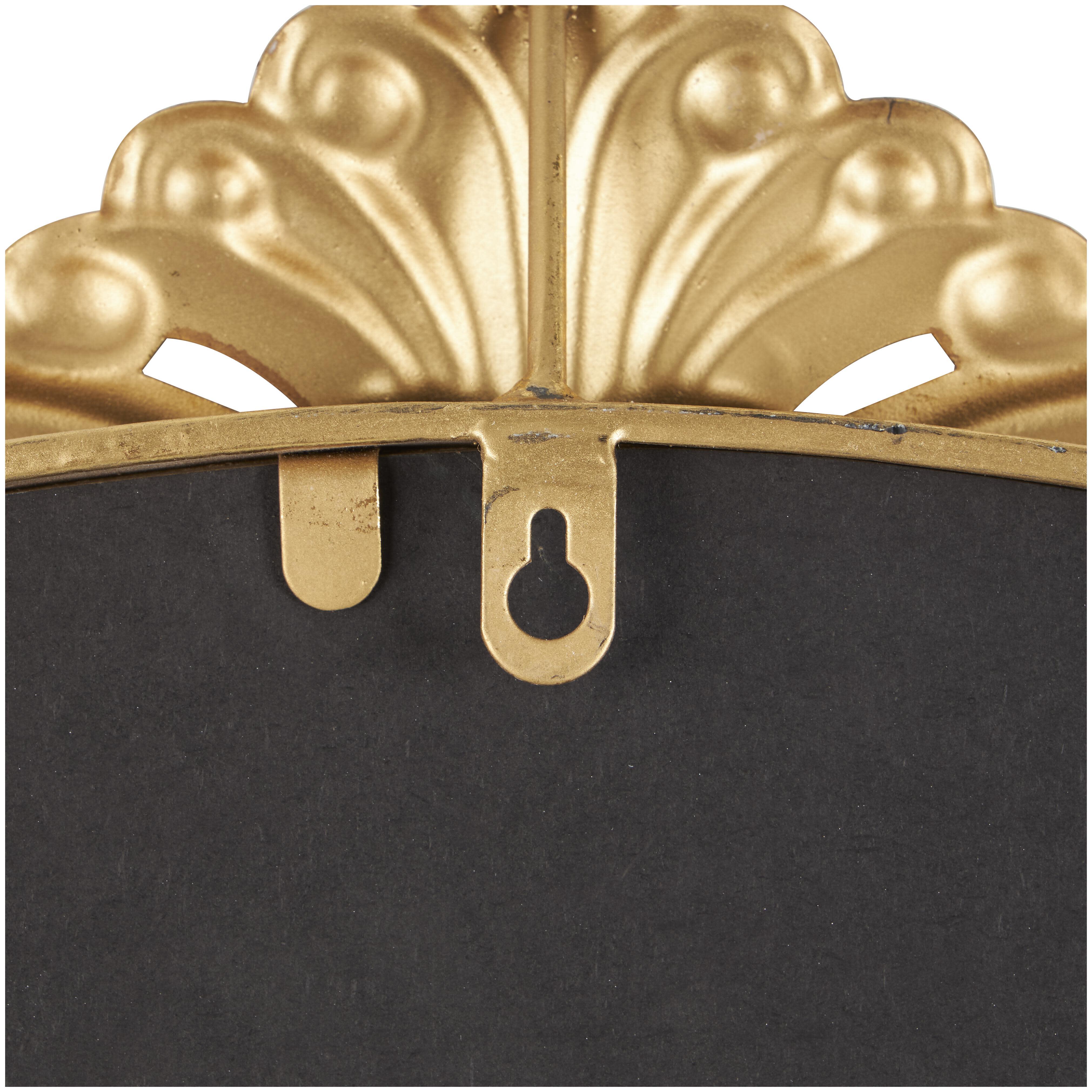 Bayberry Lane Arched Baroque Floor Mirror, , large