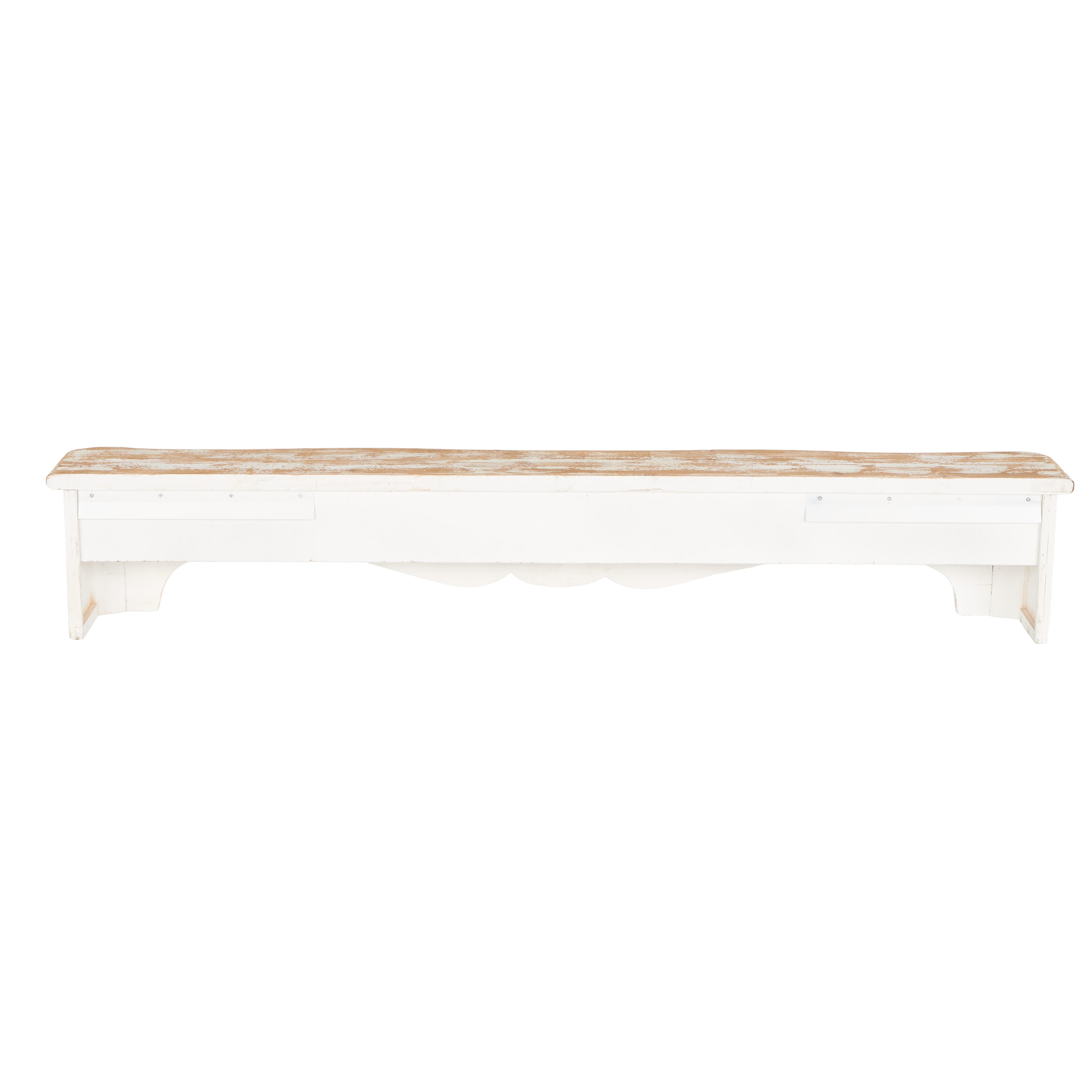 Bayberry Lane Distressed Wall Shelf, , large
