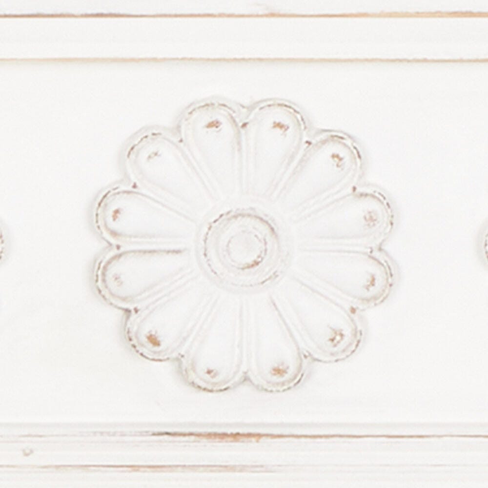 Bayberry Lane Floral Wall Shelf with Brown Distressing, , swatch