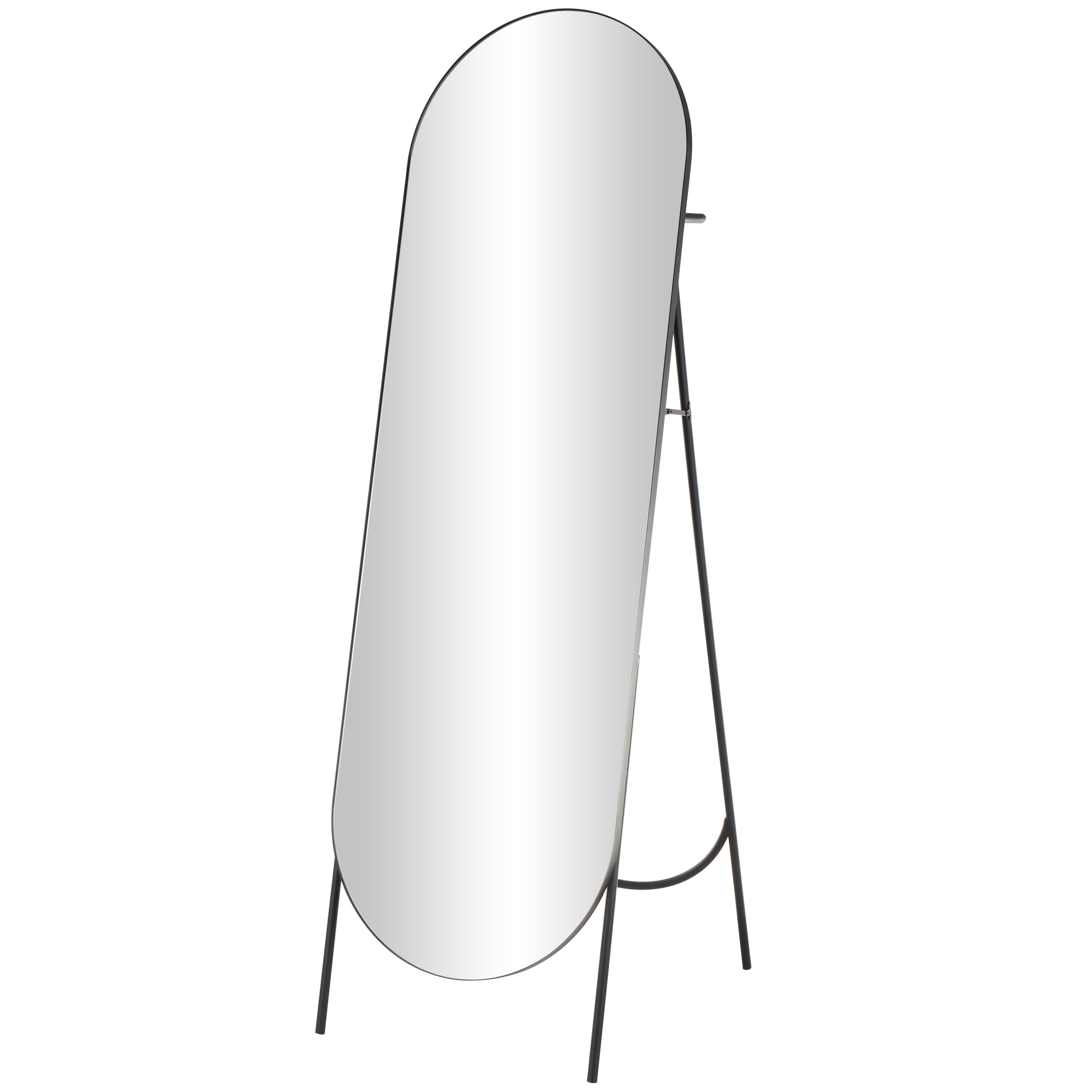 Bayberry Lane Foldable Oval Floor Mirror, , large