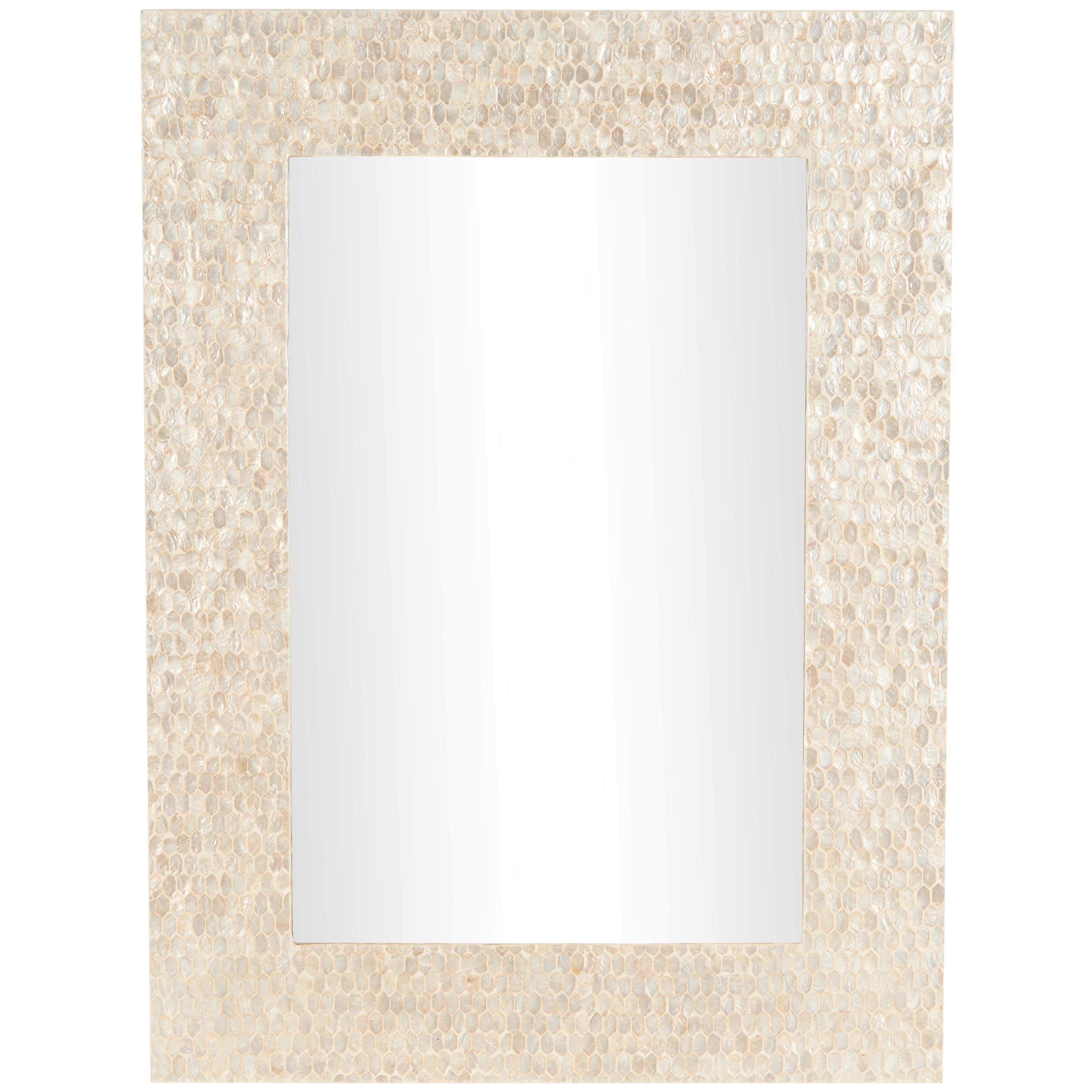 Bayberry Lane Handmade Mosaic Wall Mirror, , large