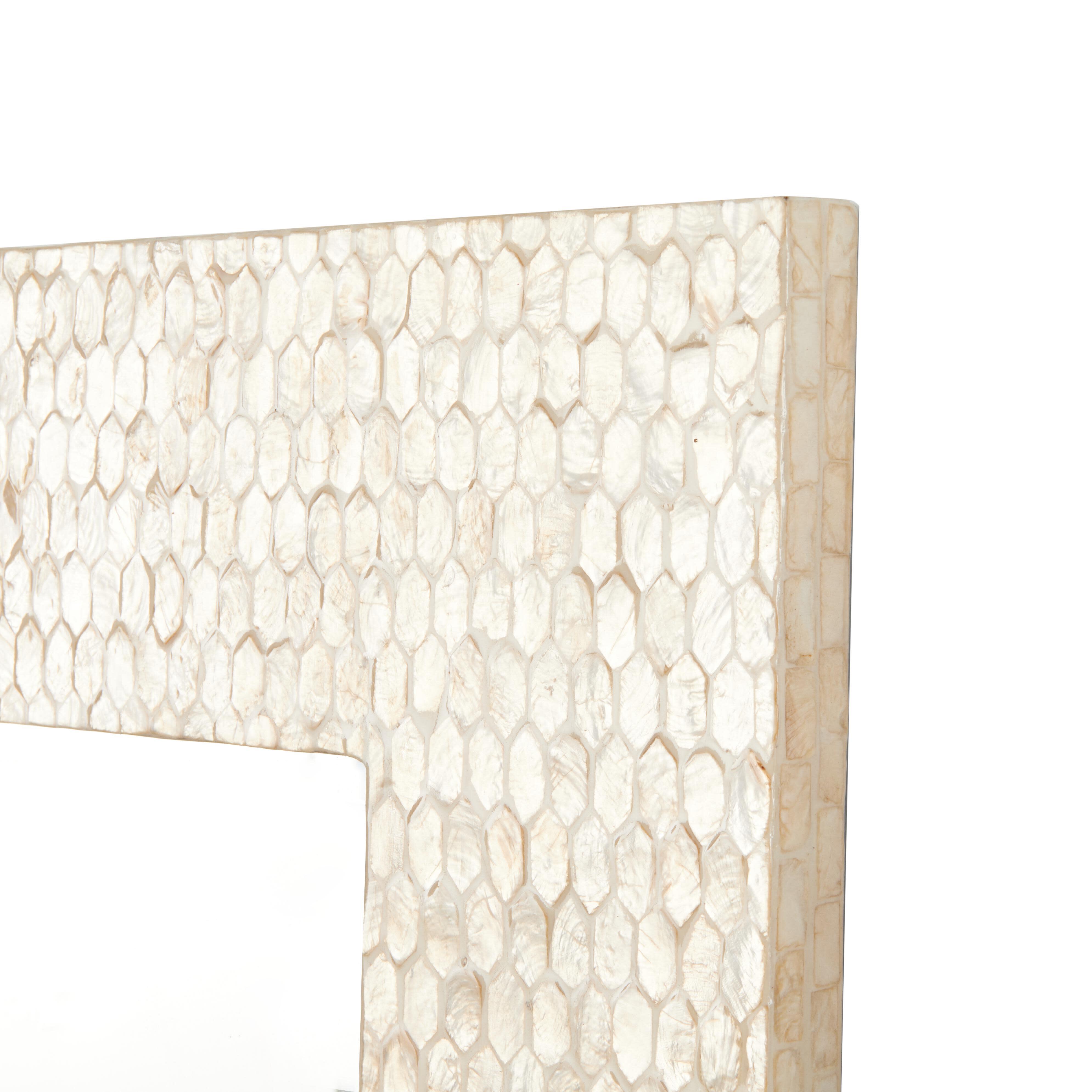 Bayberry Lane Handmade Mosaic Wall Mirror, , large