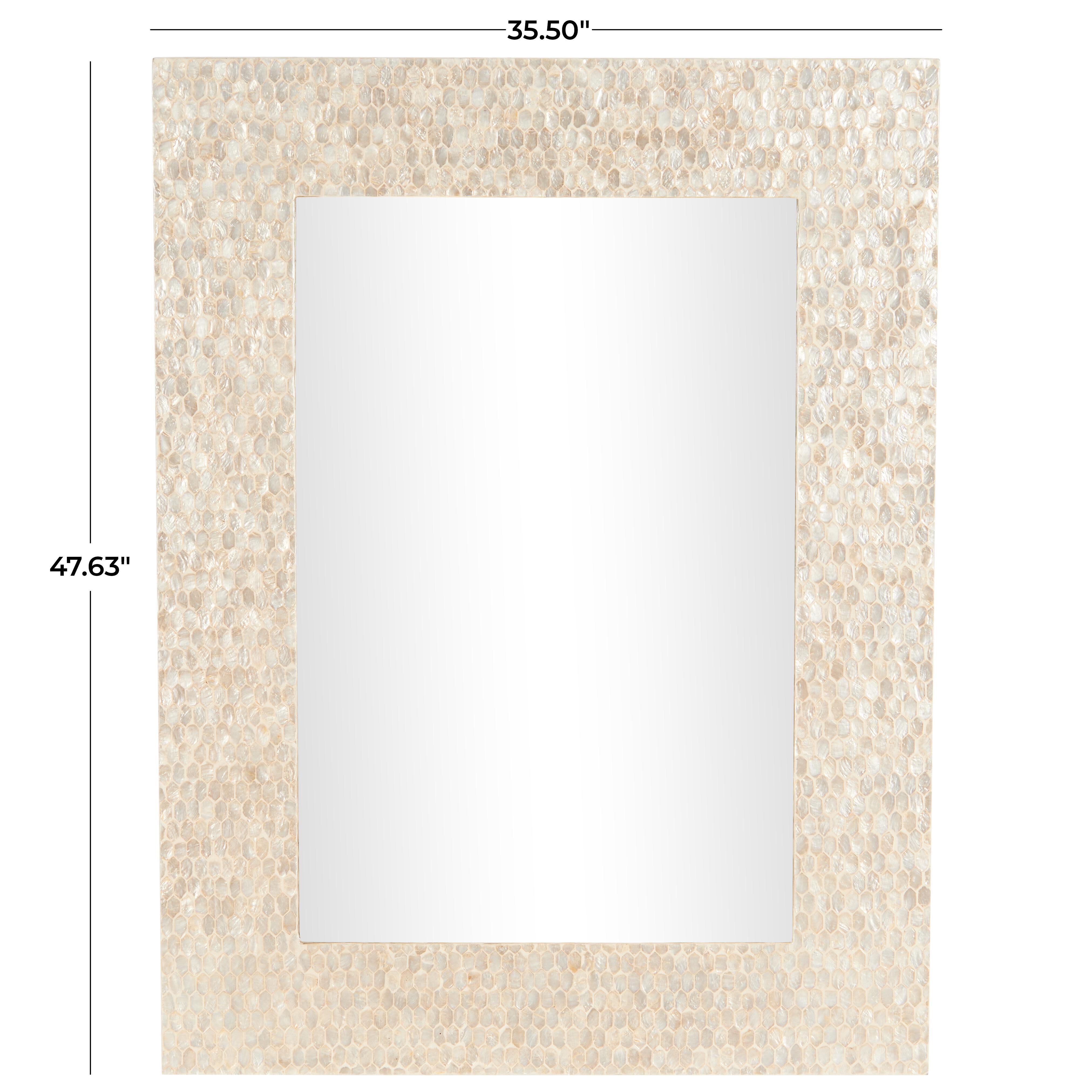 Bayberry Lane Handmade Mosaic Wall Mirror, , large