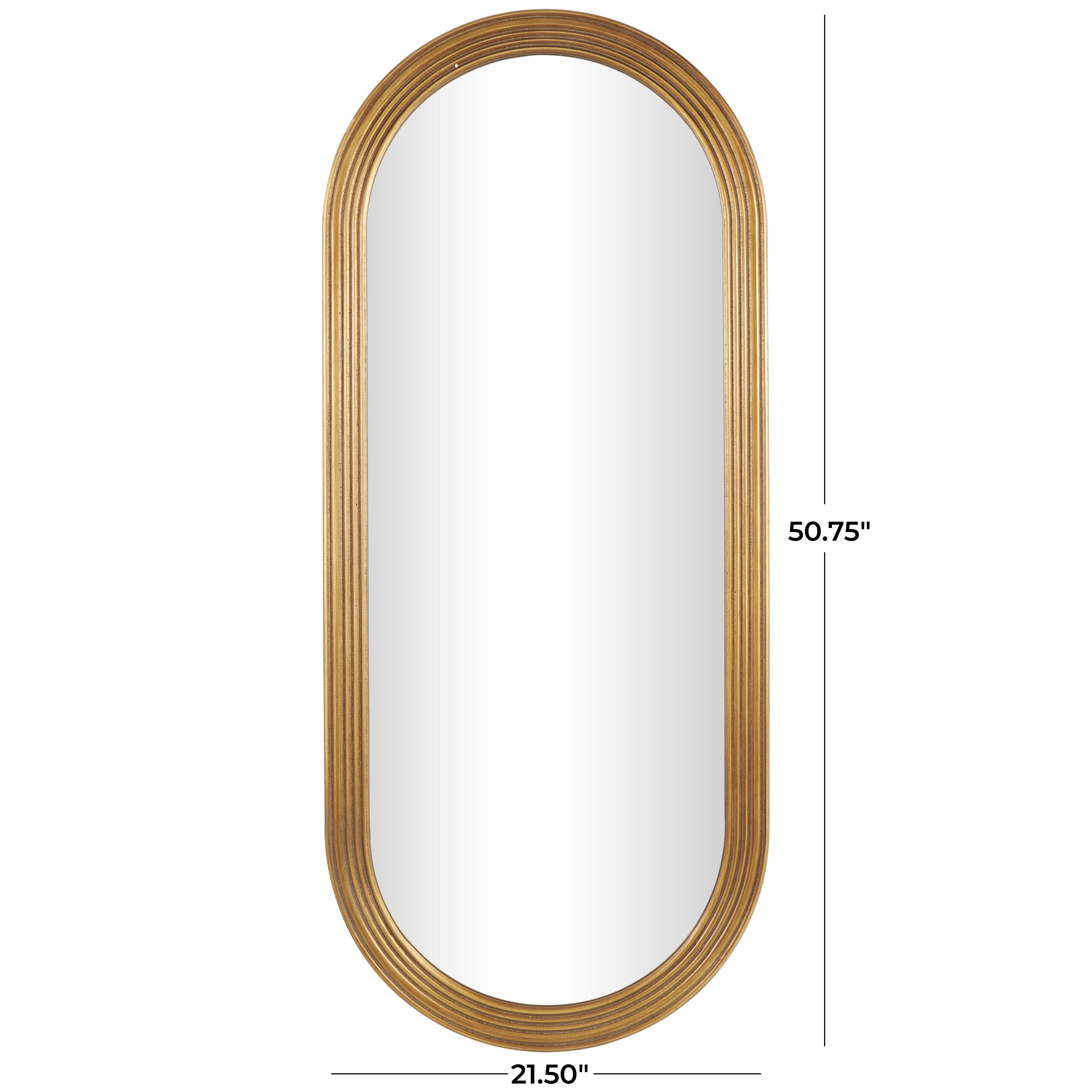 Bayberry Lane Oval Wall Mirror, , large