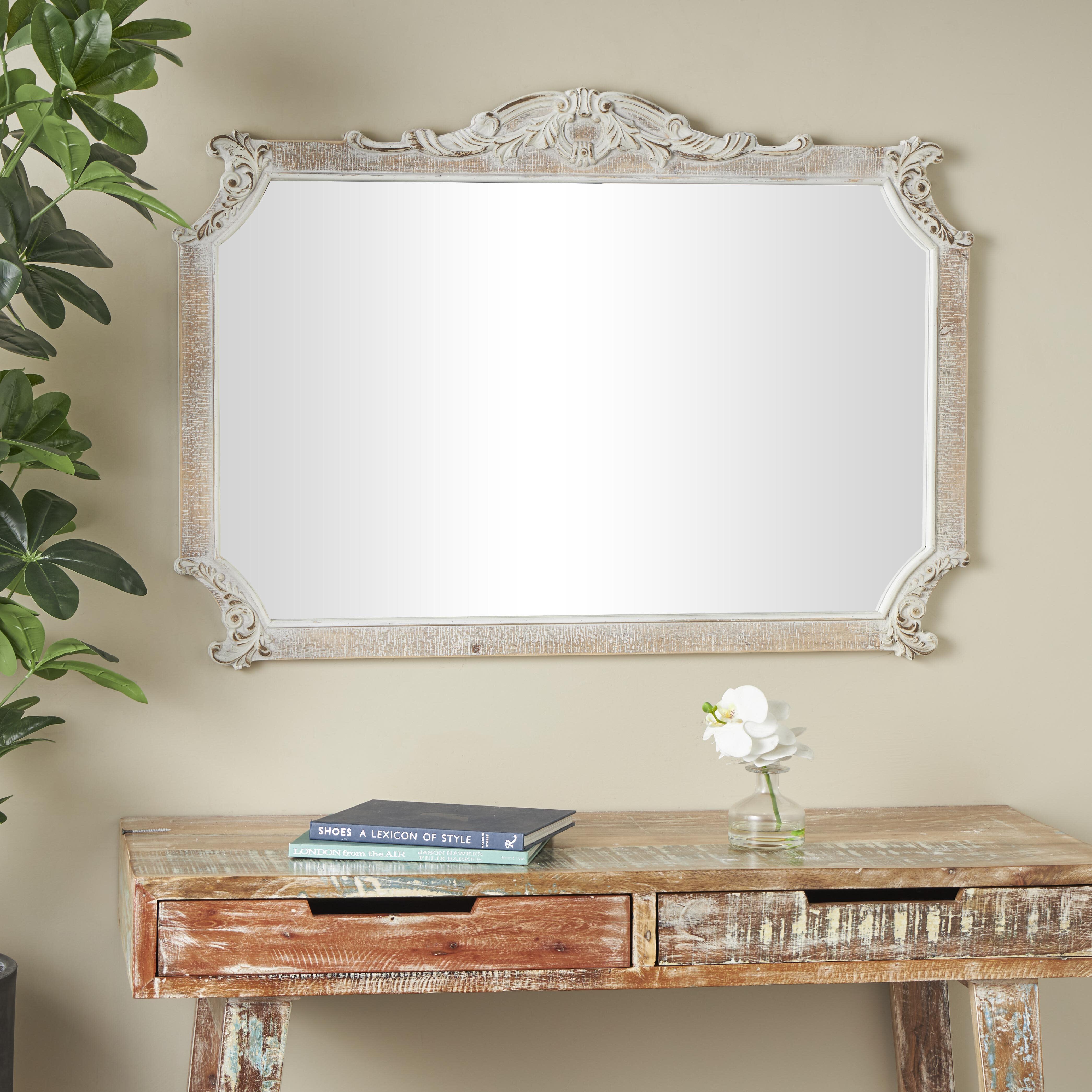 Bayberry Lane Wall Mirror with Curved Corners, , rollover