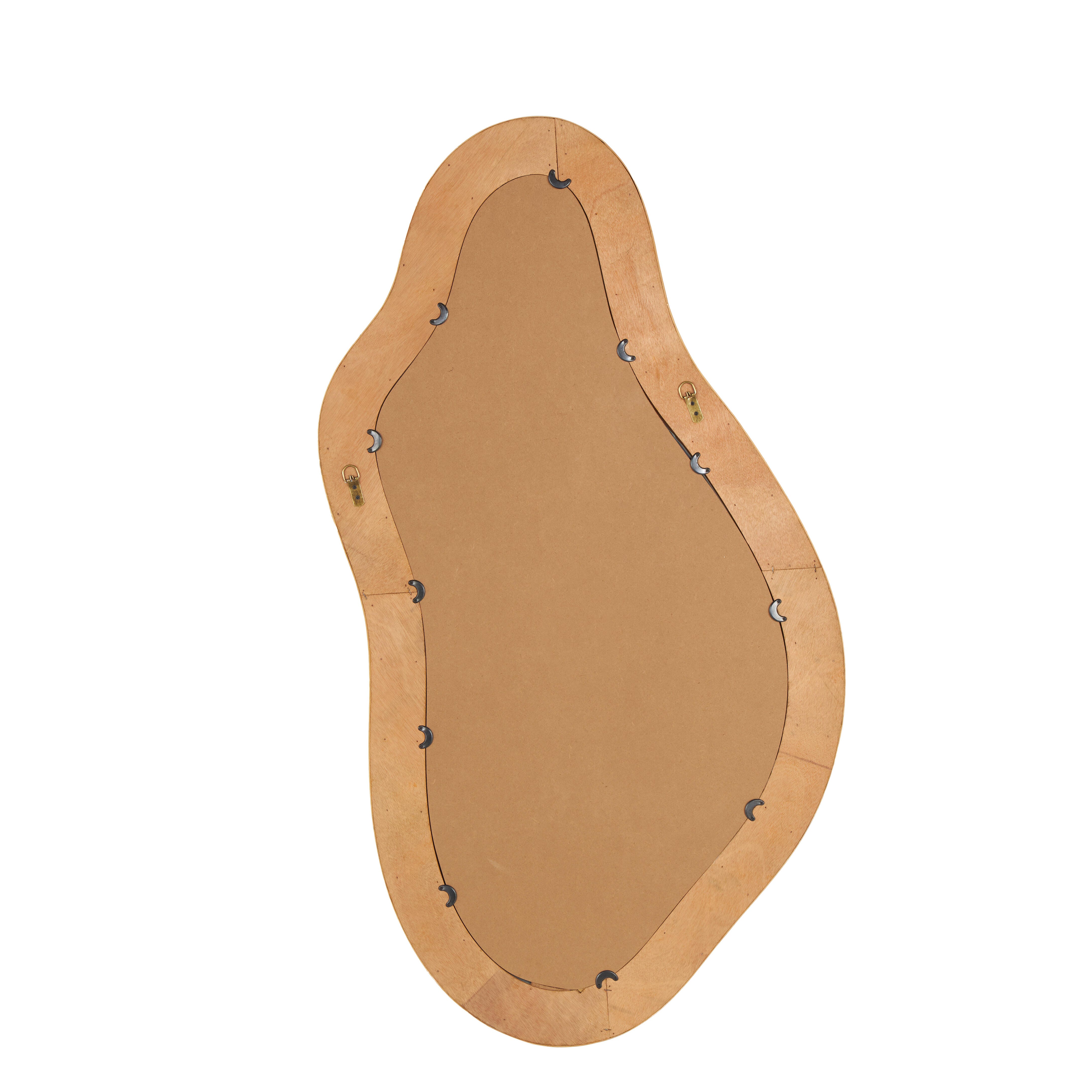 Bayberry Lane Woven Oval Wall Mirror, , large