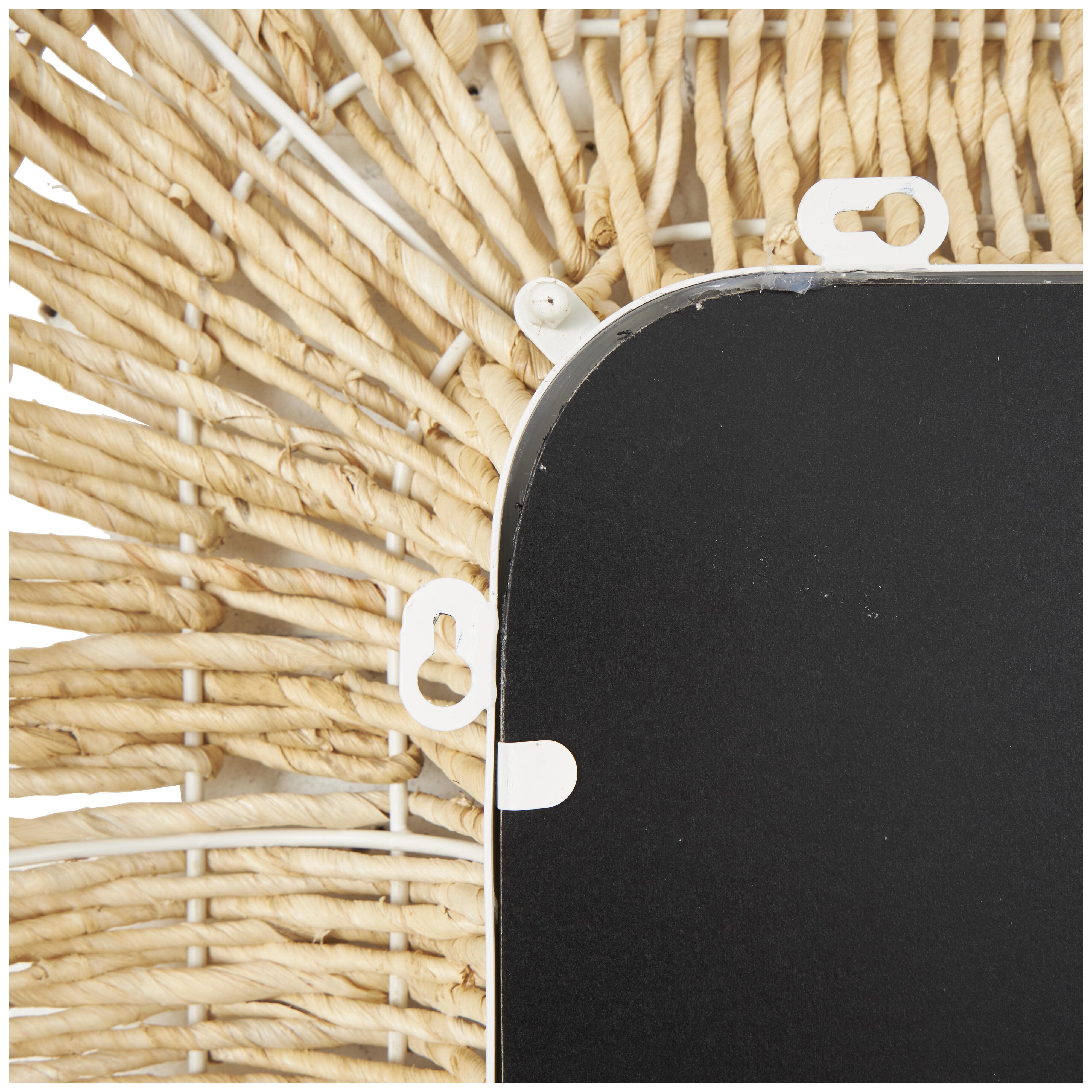 Bayberry Lane Woven Room Wall Mirror, , large