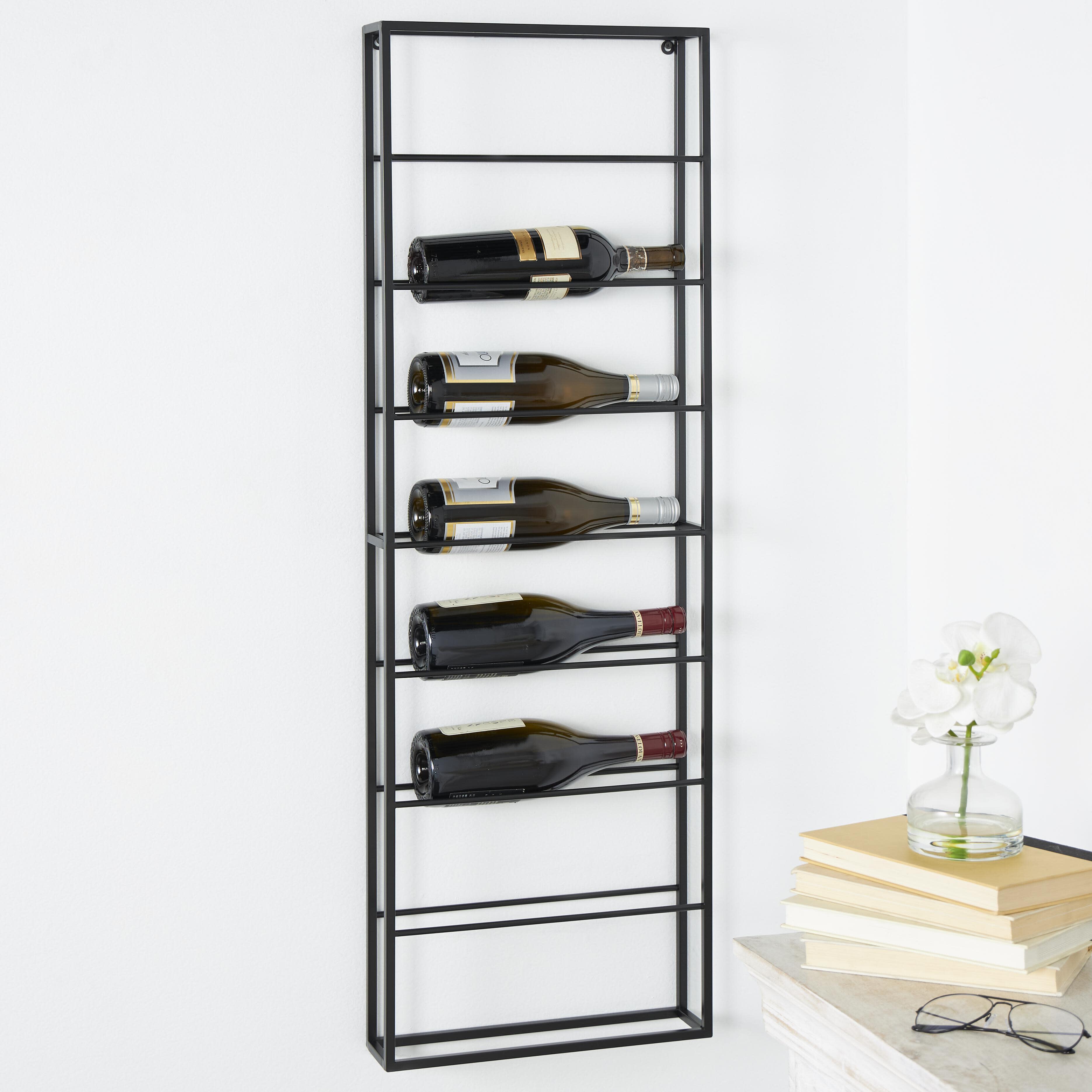 Bayberry Lane 8 Bottle Wall Wine Rack, , rollover