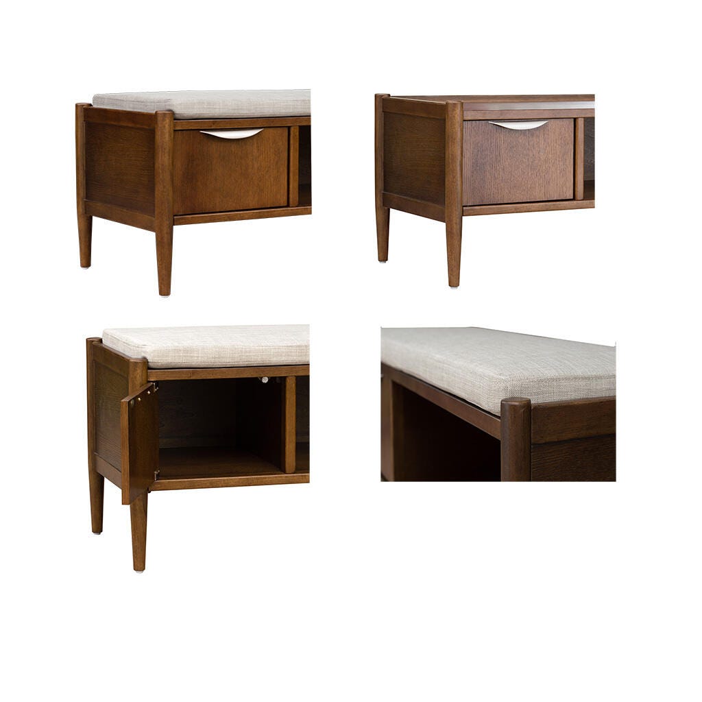 INK+IVY Arcadia Accent Bench with Storage, , large