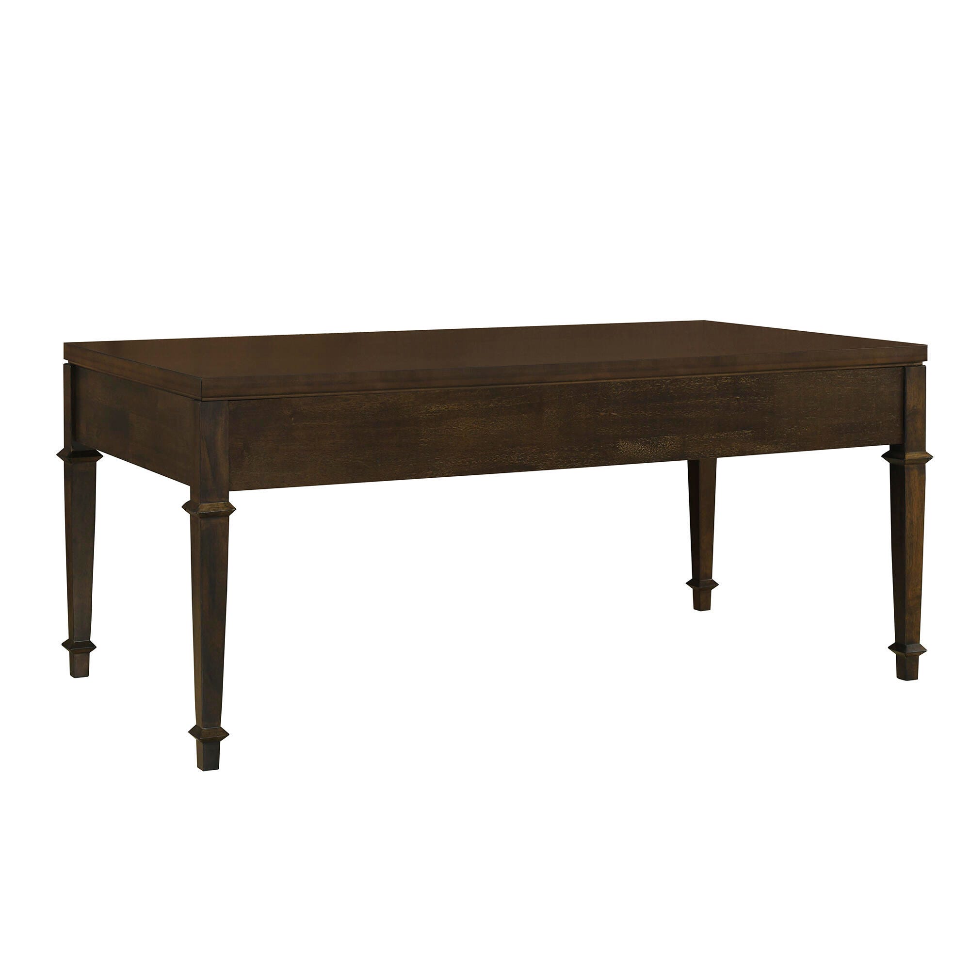 Martha Stewart Kenna Fluted 2 drawer Coffee Table, , large