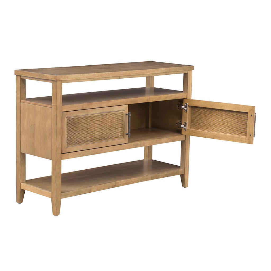 Martha Stewart Naomi 2 Door Storage Console Table, , large