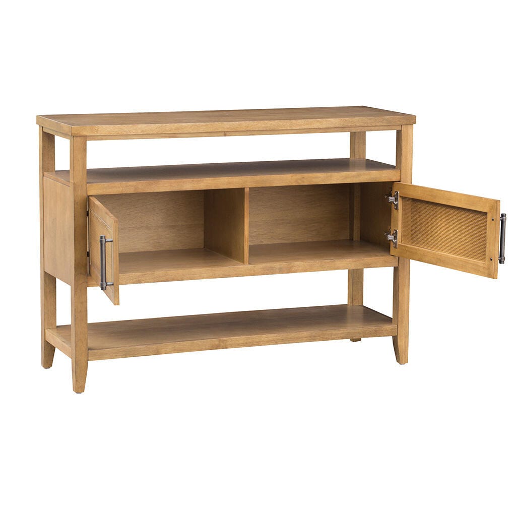 Martha Stewart Naomi 2 Door Storage Console Table, , large