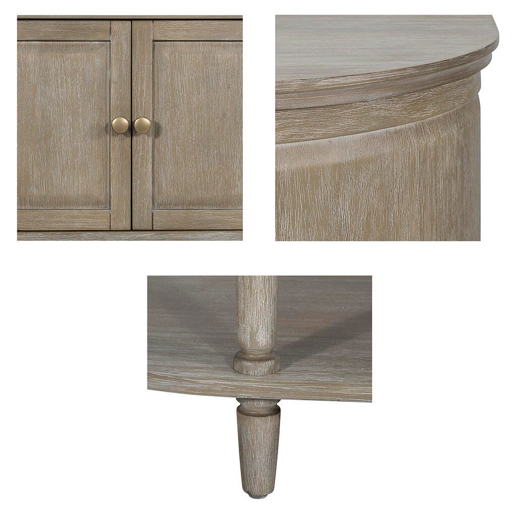 Martha Stewart Ayanna 47" Accent Cabinet with Lower Shelf, , large