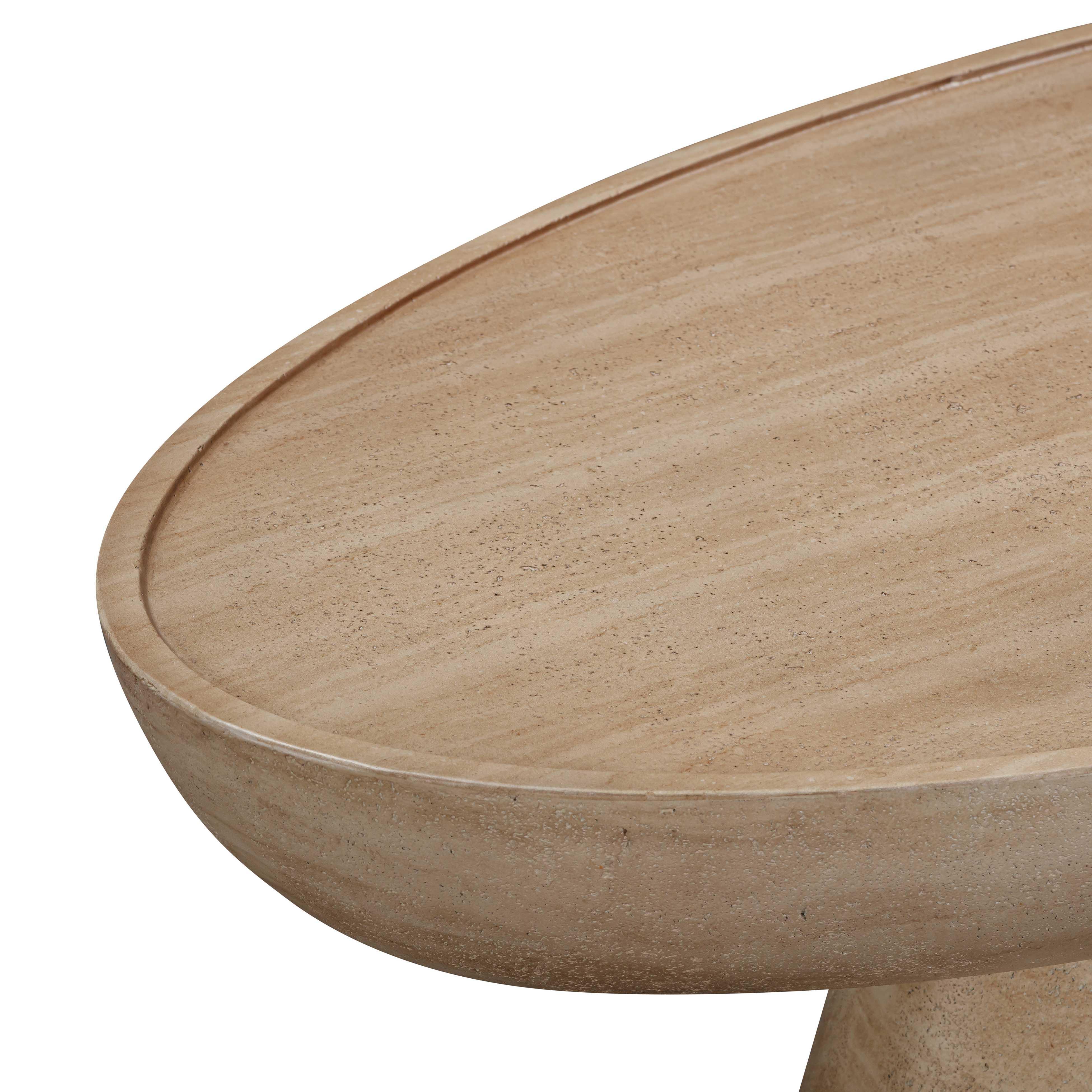 TOV Furniture Eclipse Indoor / Outdoor Coffee Table, , large