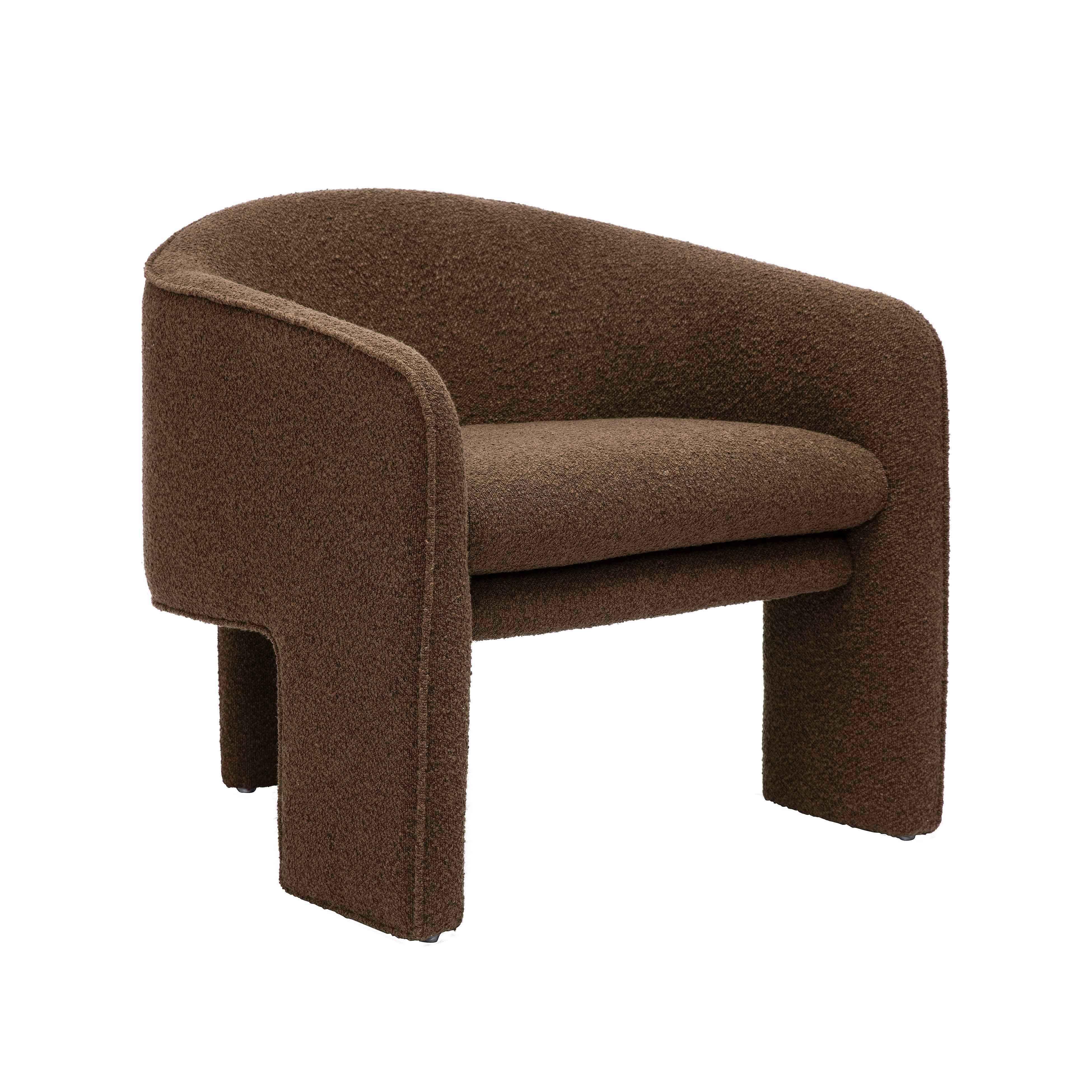 TOV Furniture Marla Boucle Accent Chair, , large