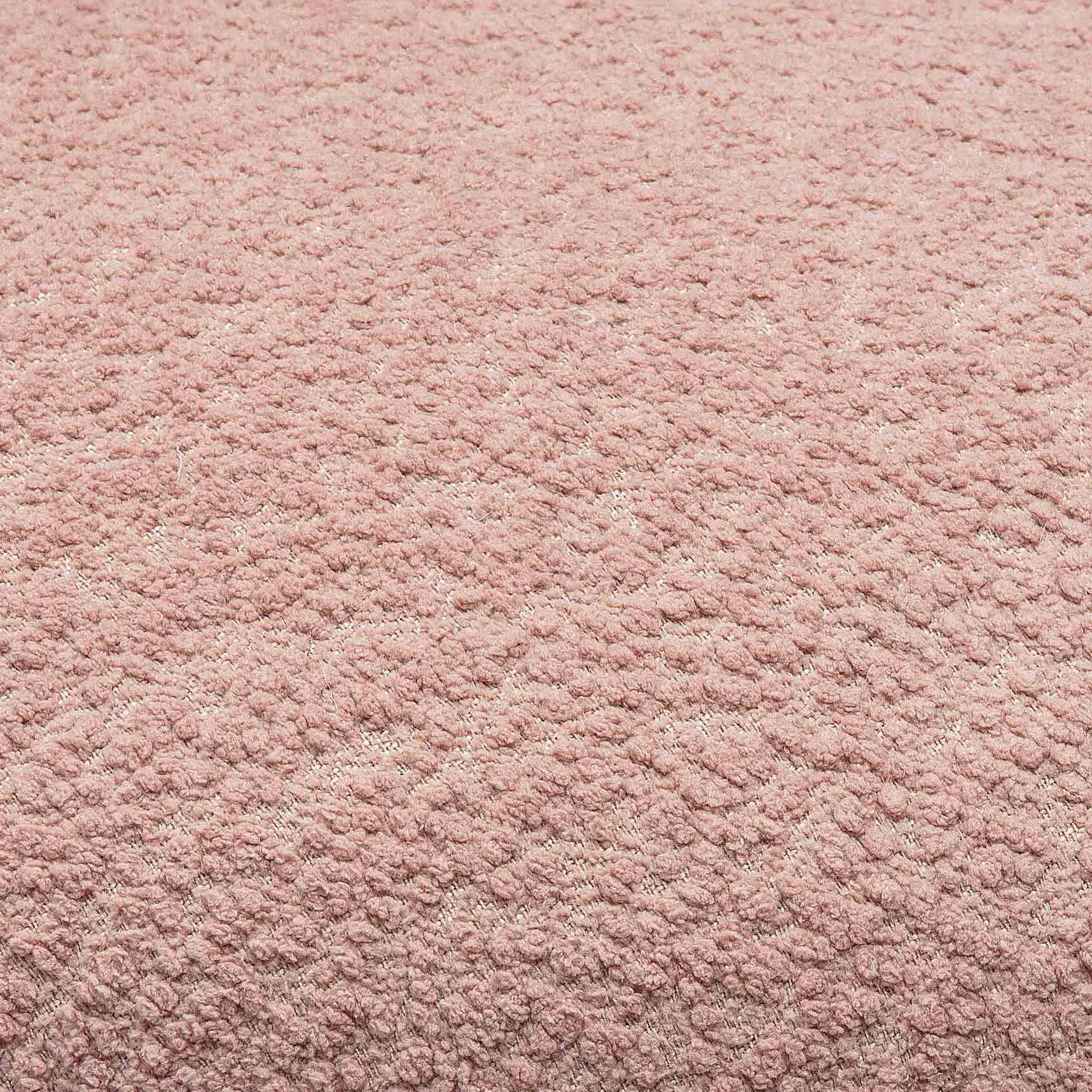TOV Furniture Manu Boucle Side Chair, Pink, large