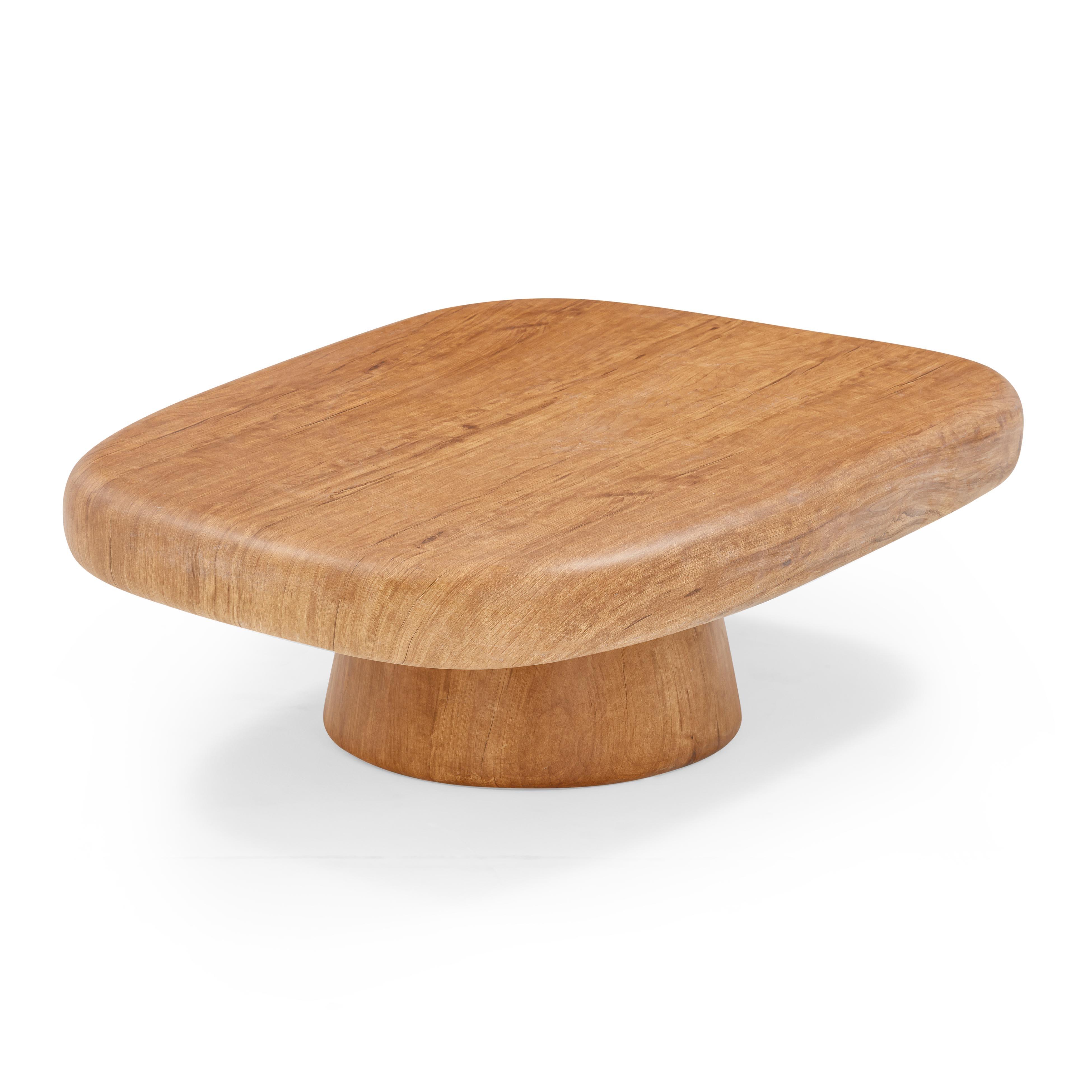 TOV Furniture Darial Coffee Table, Natural, large