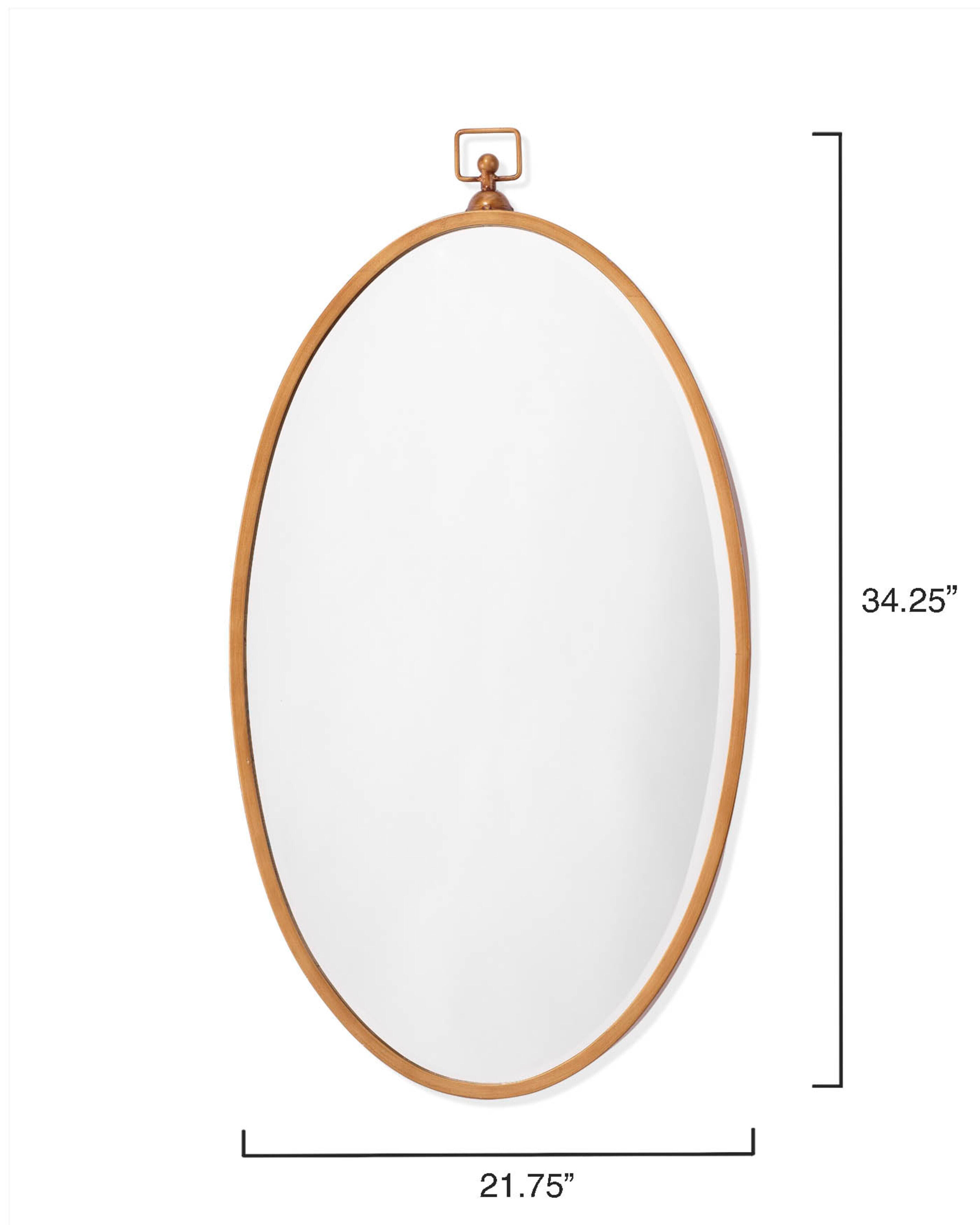 Relaxed Elegance Lena Wall Mirror, , large