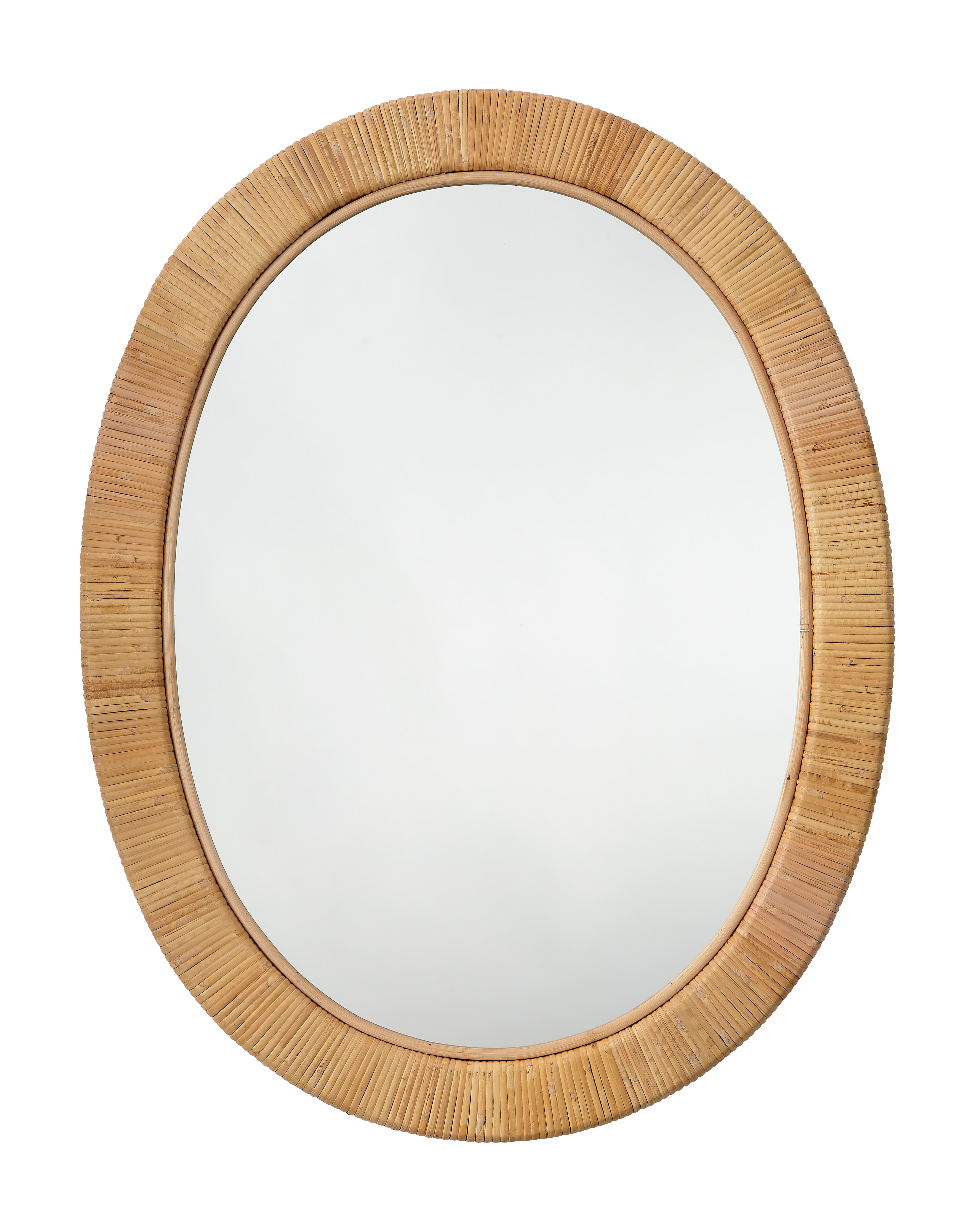 Relaxed Elegance Malakai Oval Wall Mirror, , large
