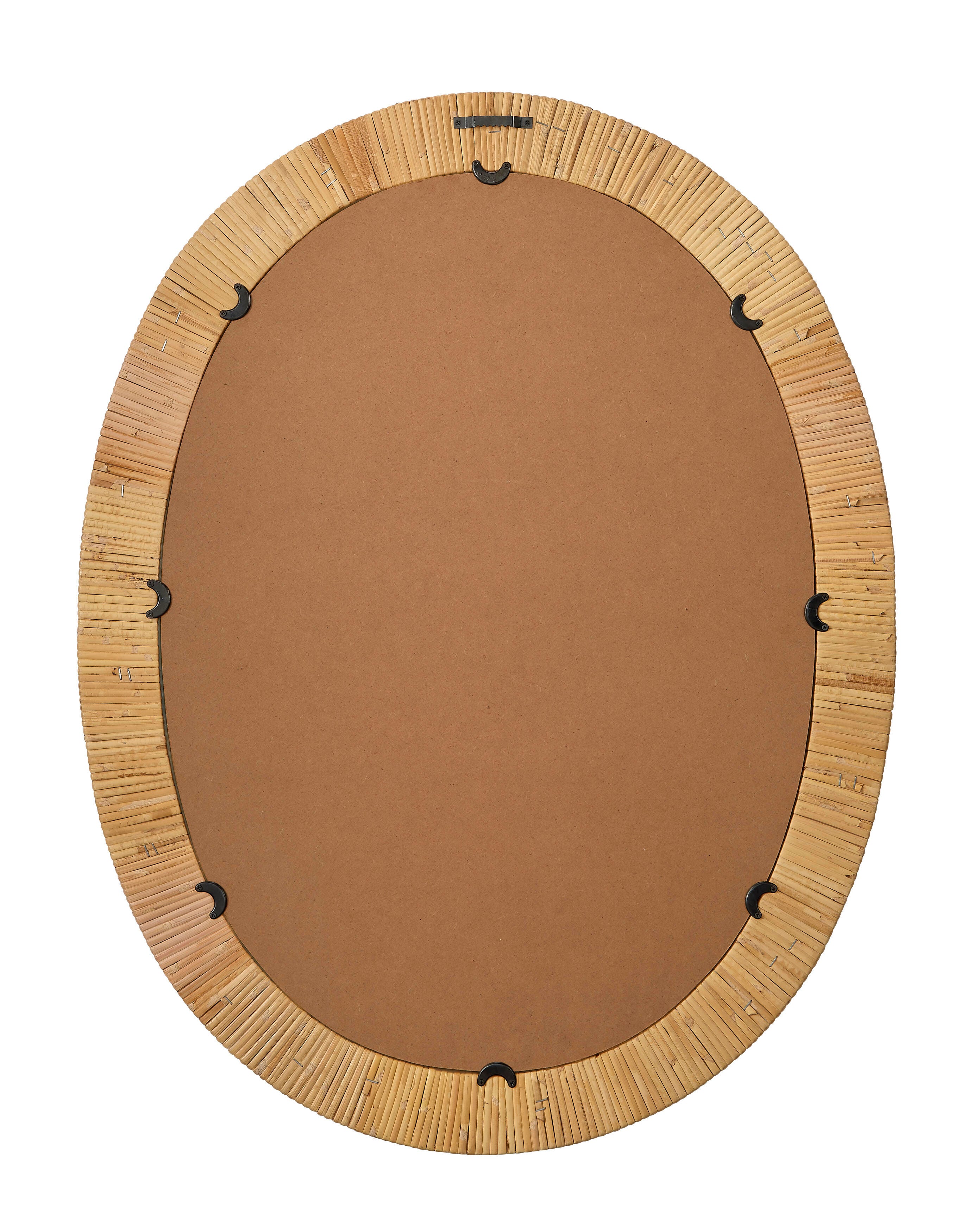 Relaxed Elegance Malakai Oval Wall Mirror, , large