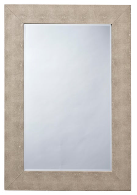 Relaxed Elegance Sydney Wall Mirror, Ivory