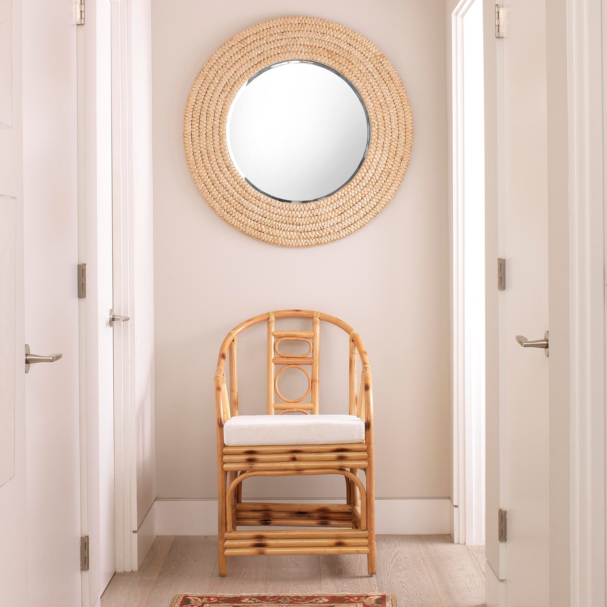 Relaxed Elegance Valeria Wall Mirror, , large