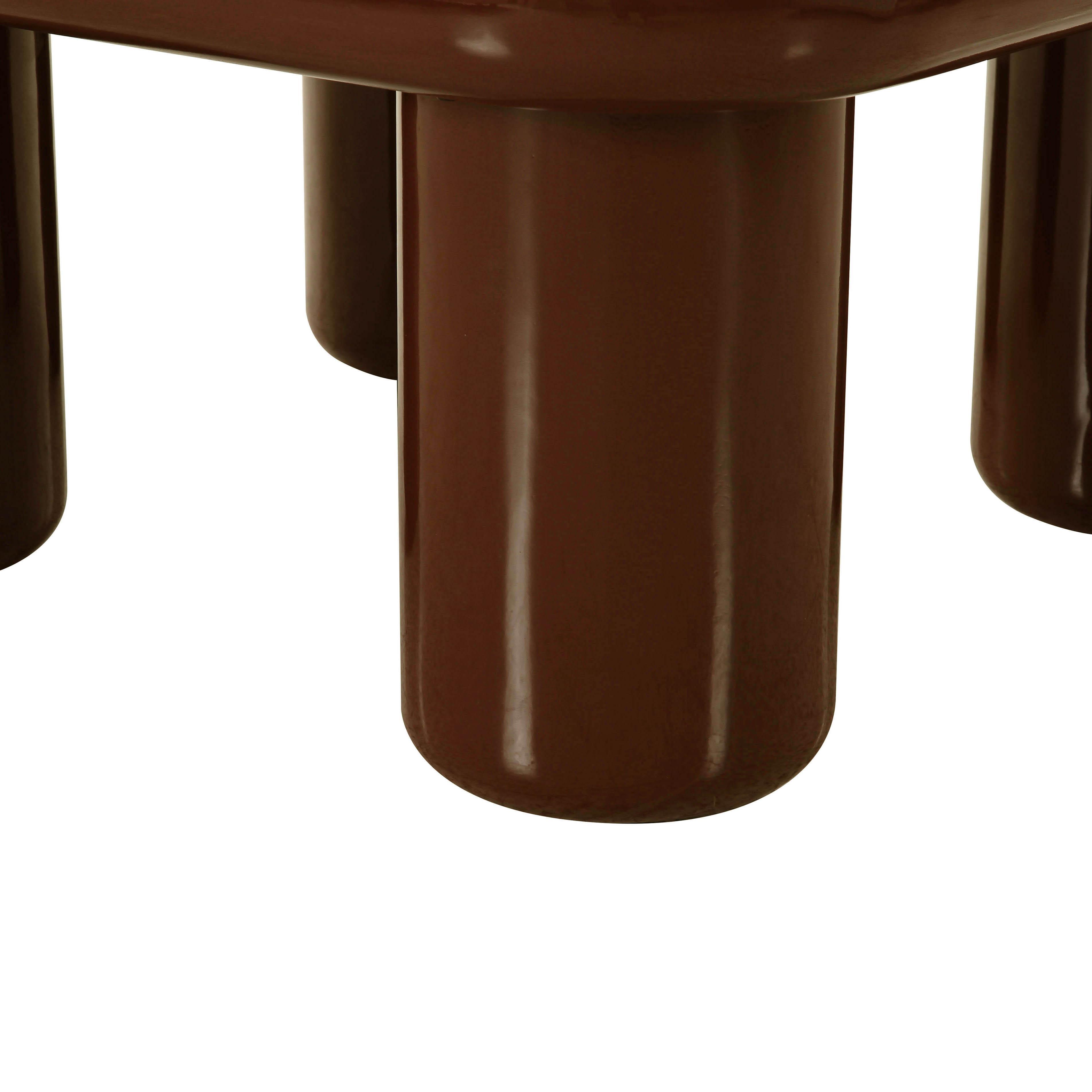 TOV Furniture Memphis Coffee Table, Brown, large