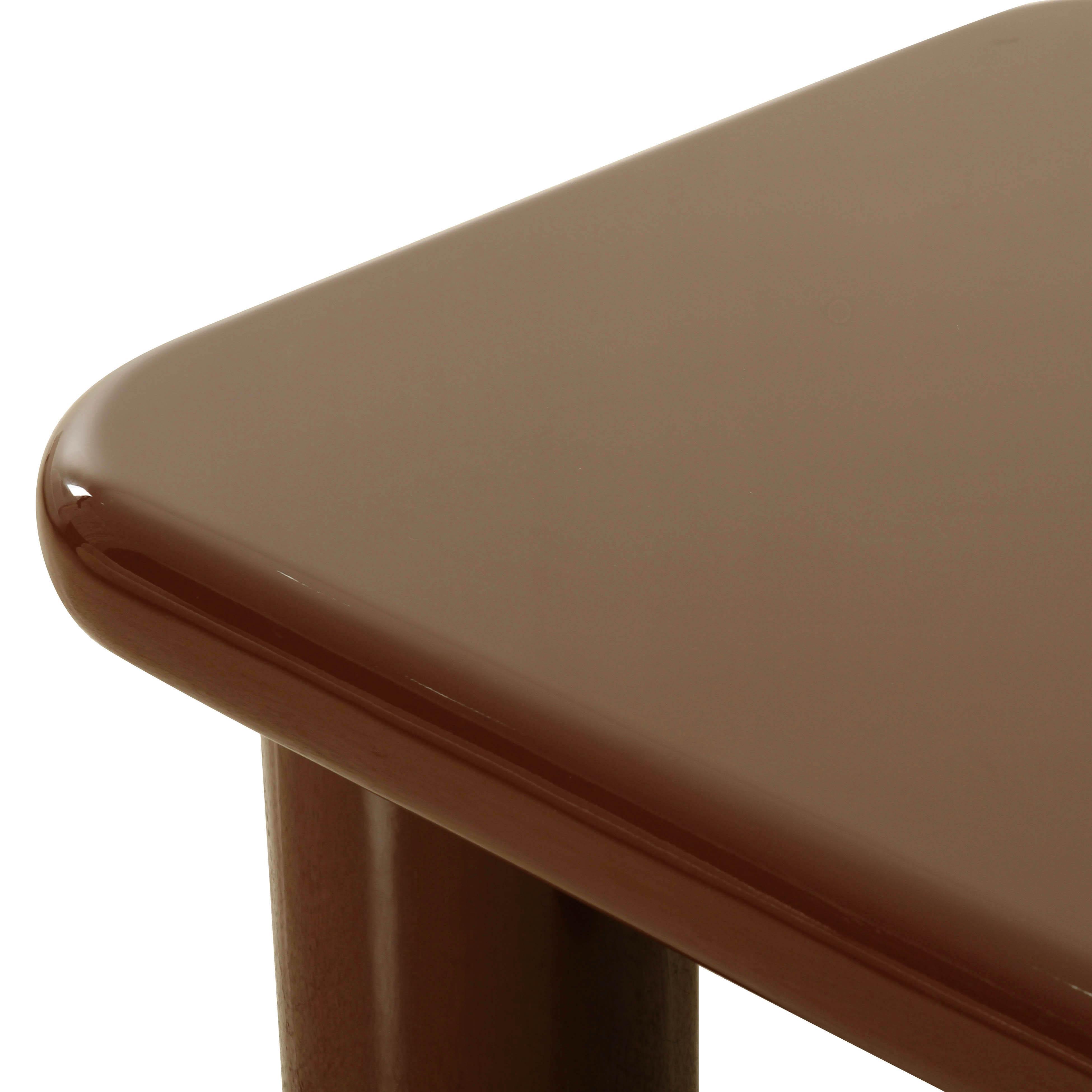 TOV Furniture Memphis Coffee Table, Brown, large