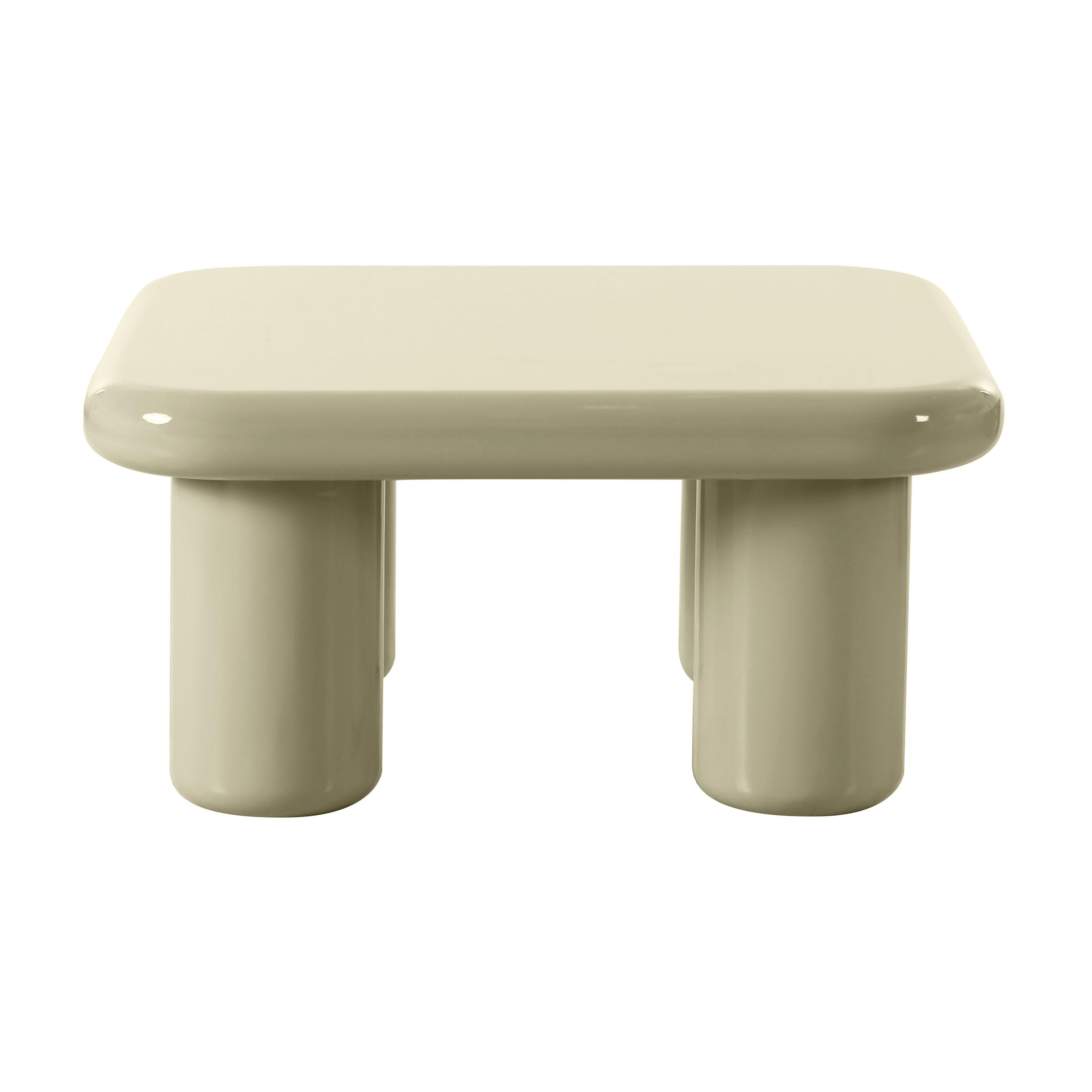 TOV Furniture Memphis Coffee Table, Cream, large