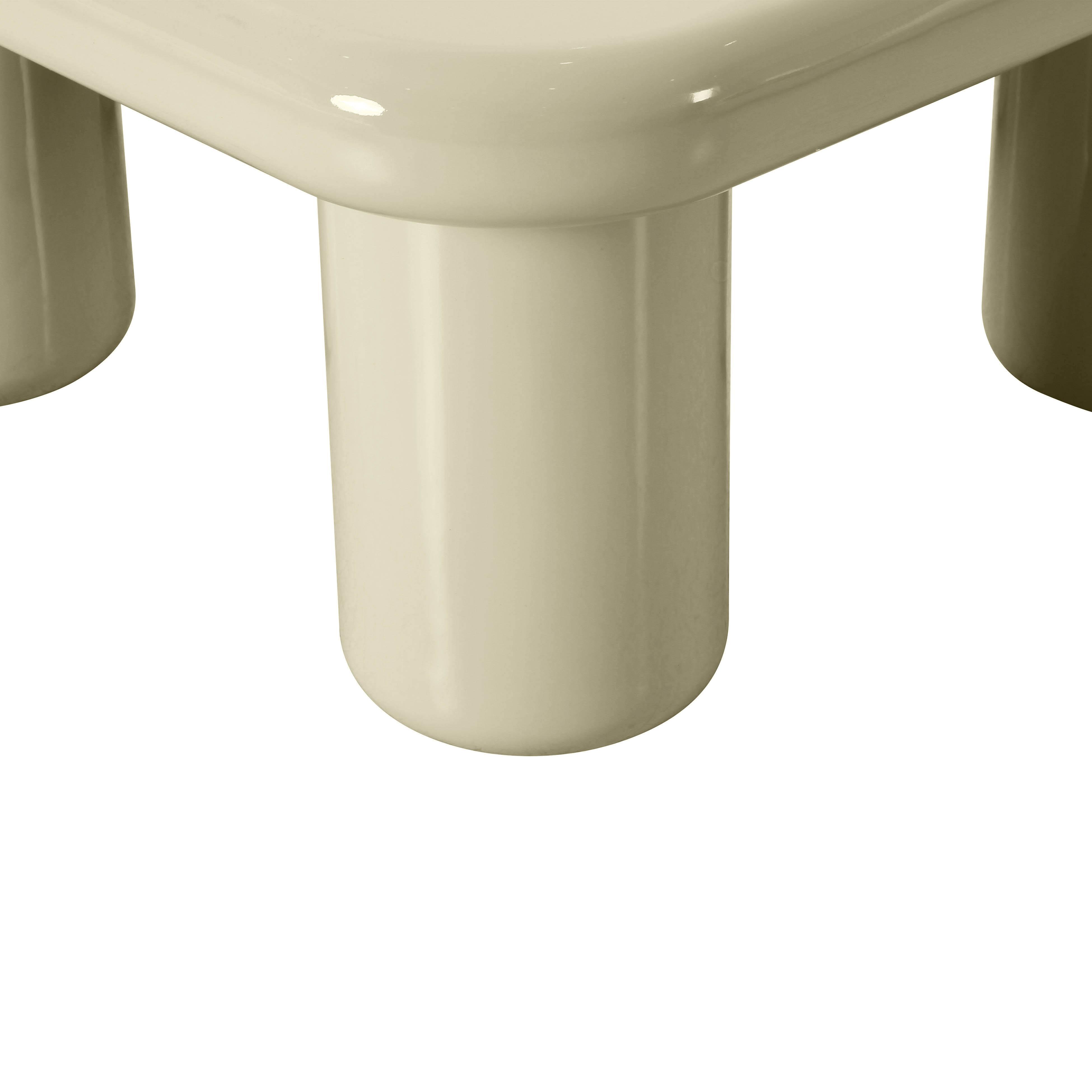 TOV Furniture Memphis Coffee Table, Cream, large