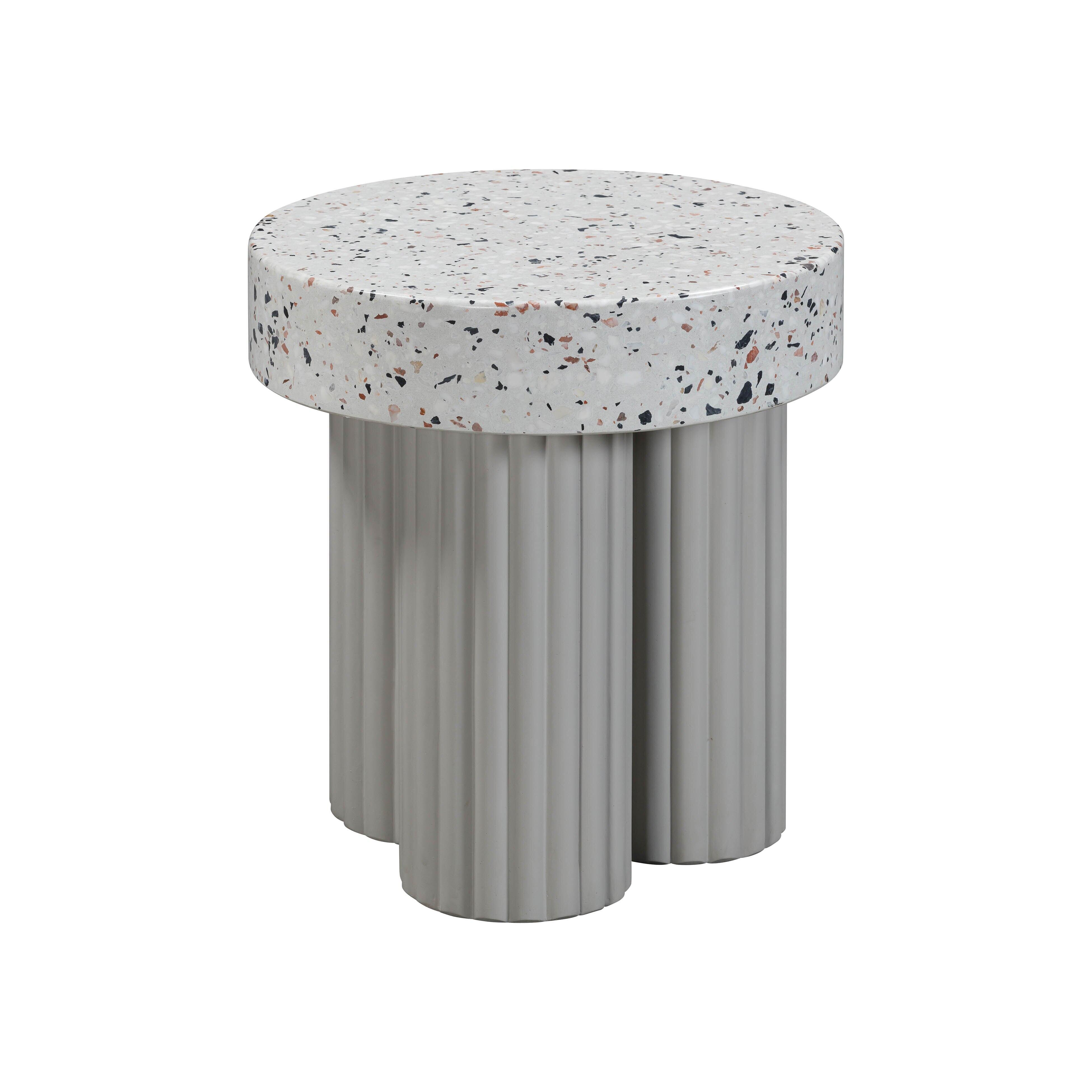 TOV Furniture Clover Outdoor Side Table, , large