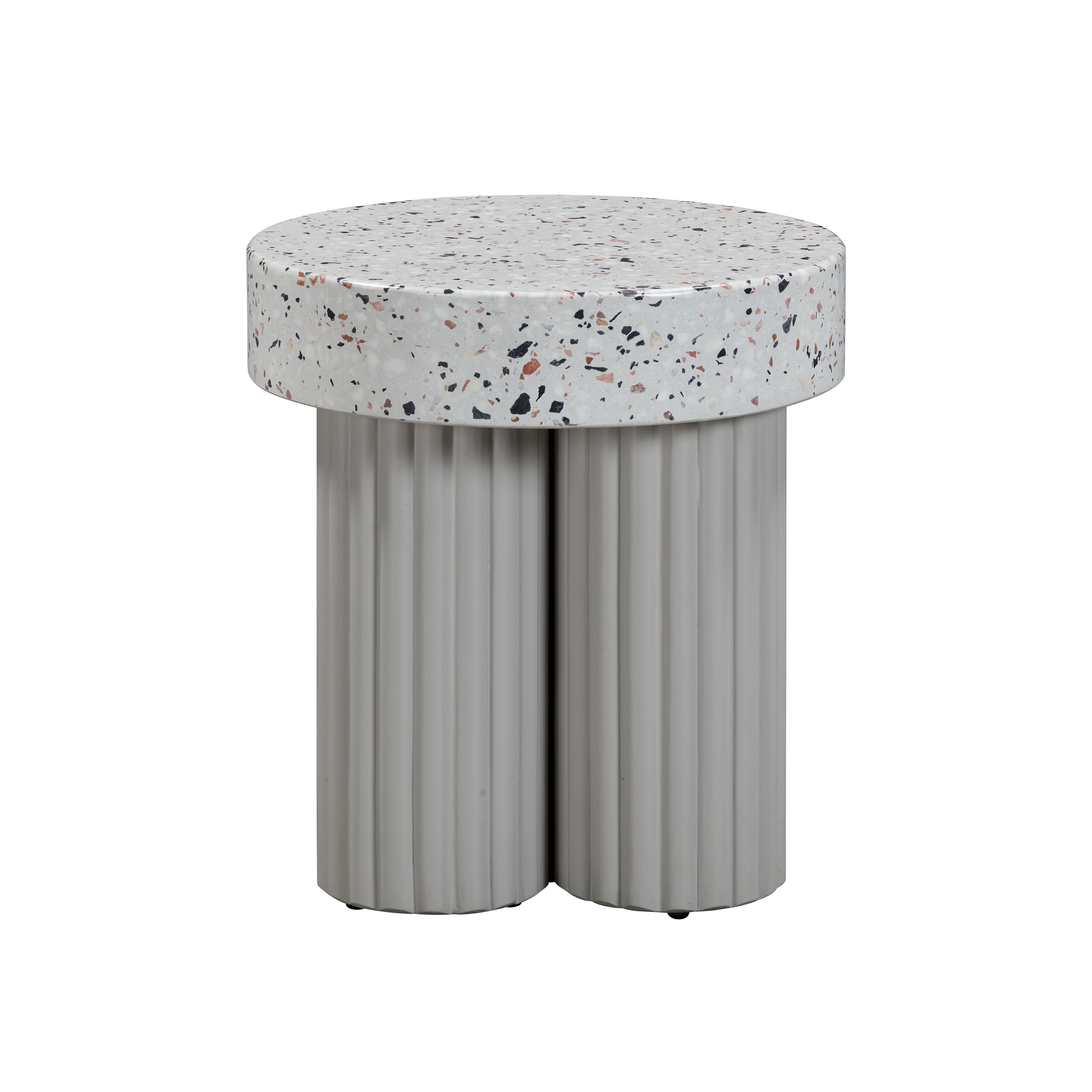 TOV Furniture Clover Outdoor Side Table, , large