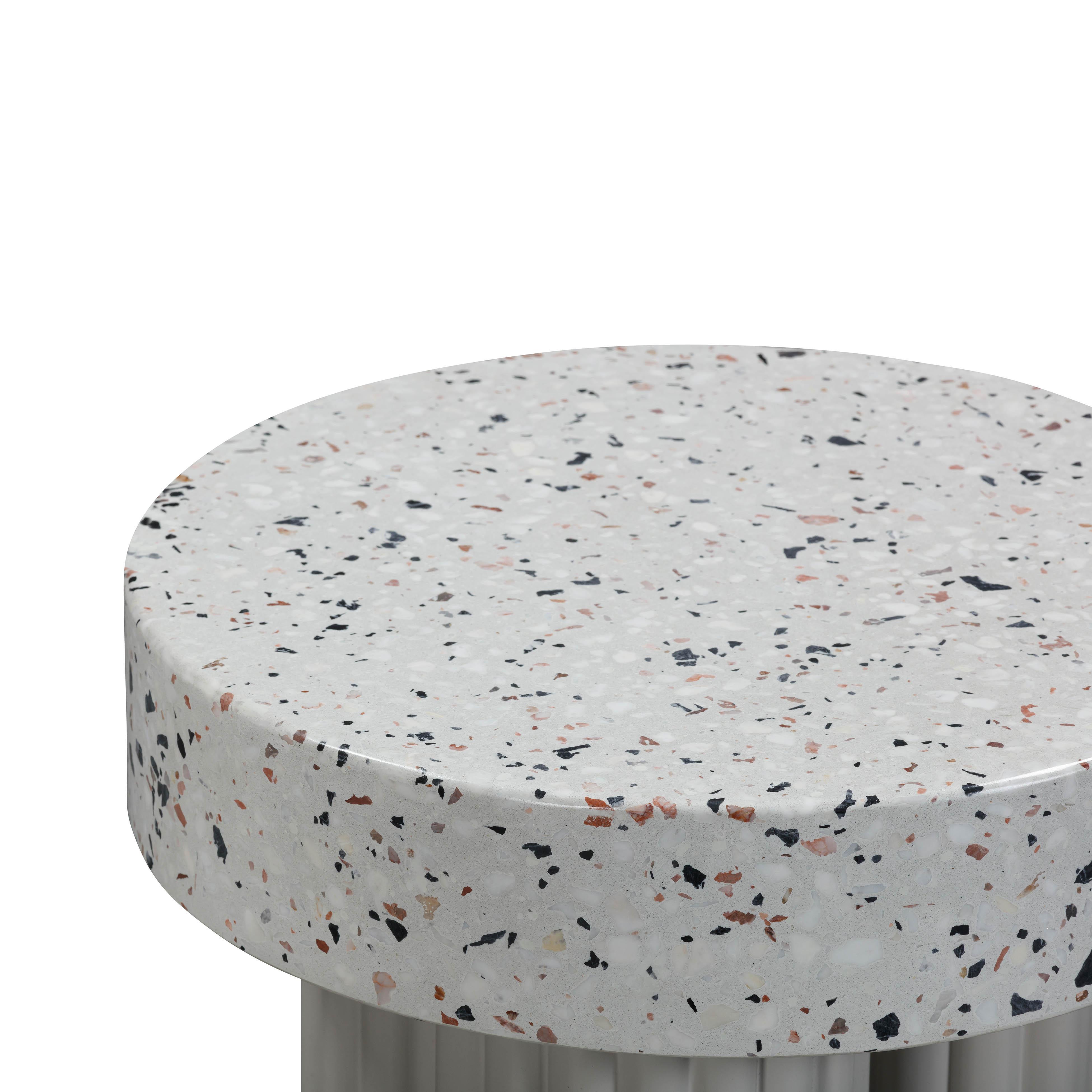 TOV Furniture Clover Outdoor Side Table, , large