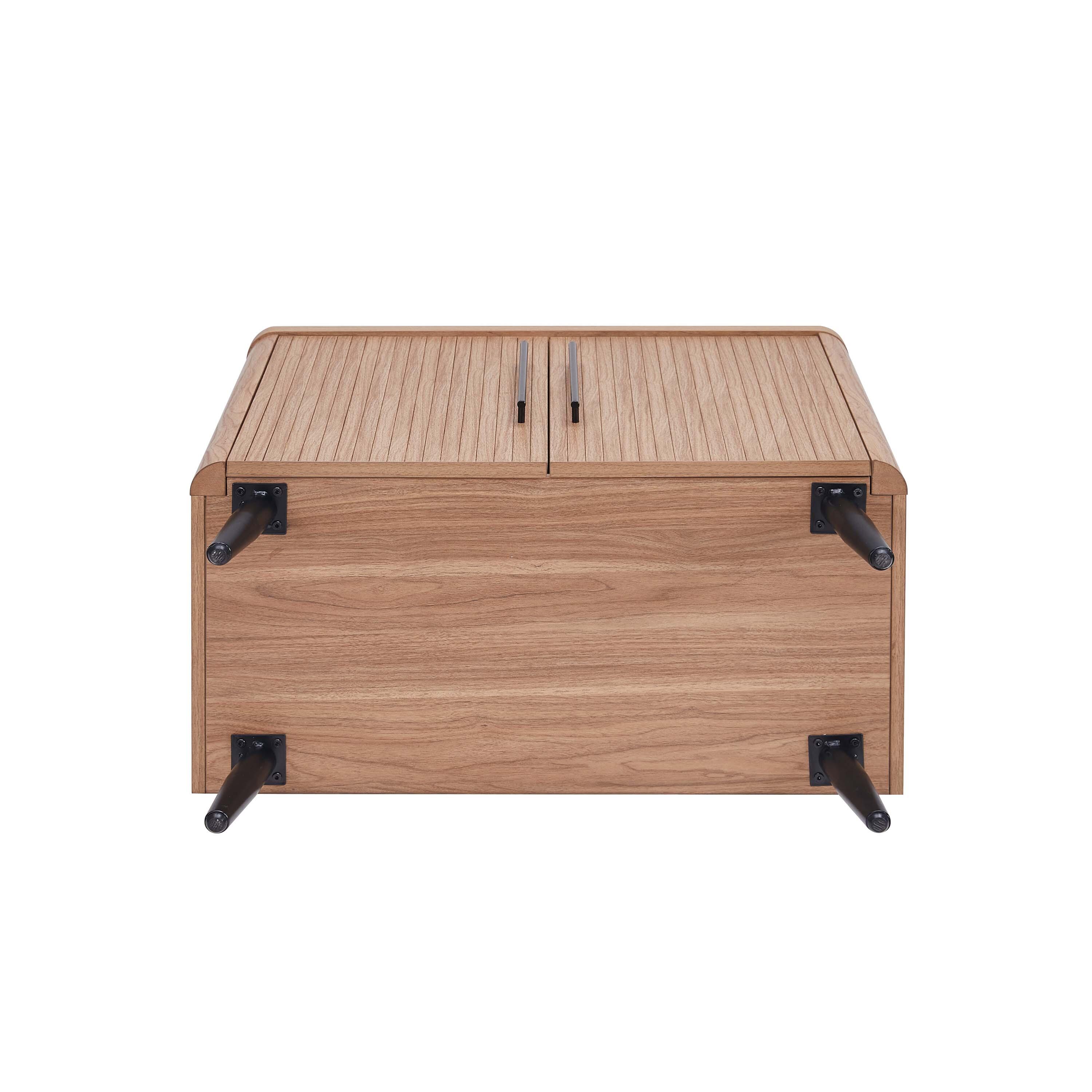 Manhattan Comfort Jodie 31.1" 2 Shelves Accent Cabinet, Maple, large