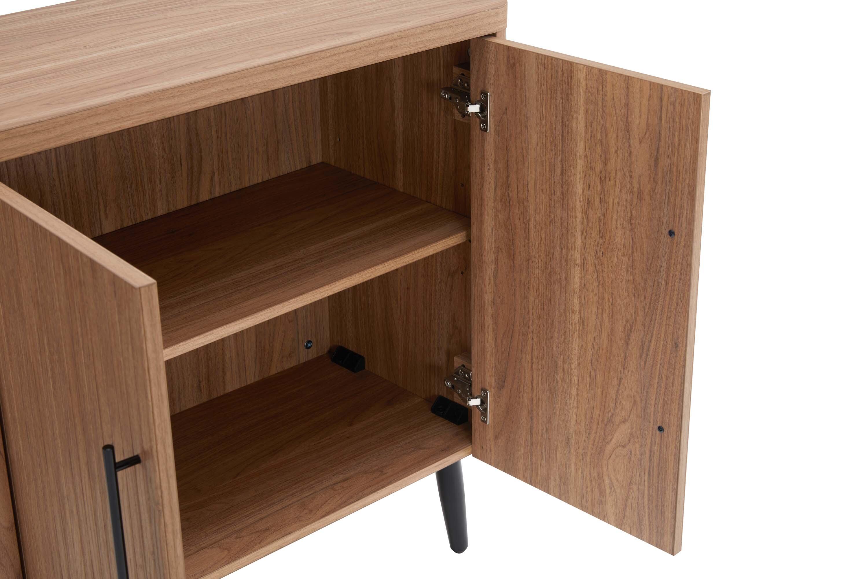 Manhattan Comfort Jodie 31.1" 2 Shelves Accent Cabinet, Maple, large