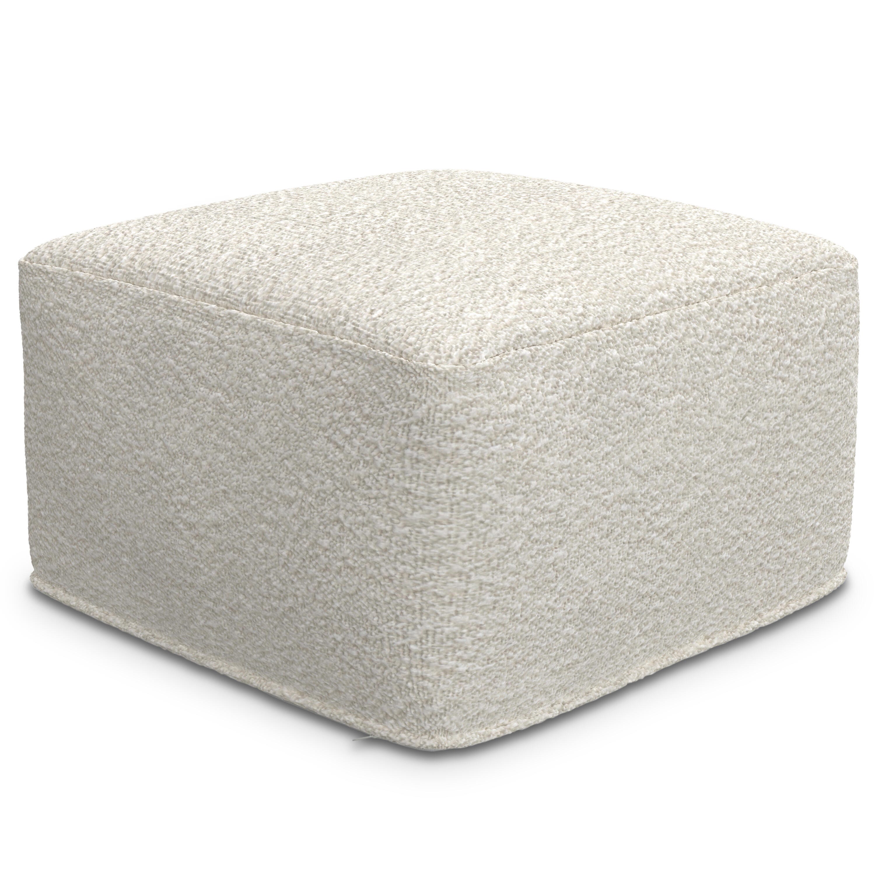 Simpli Home Chantal Pouf, , large