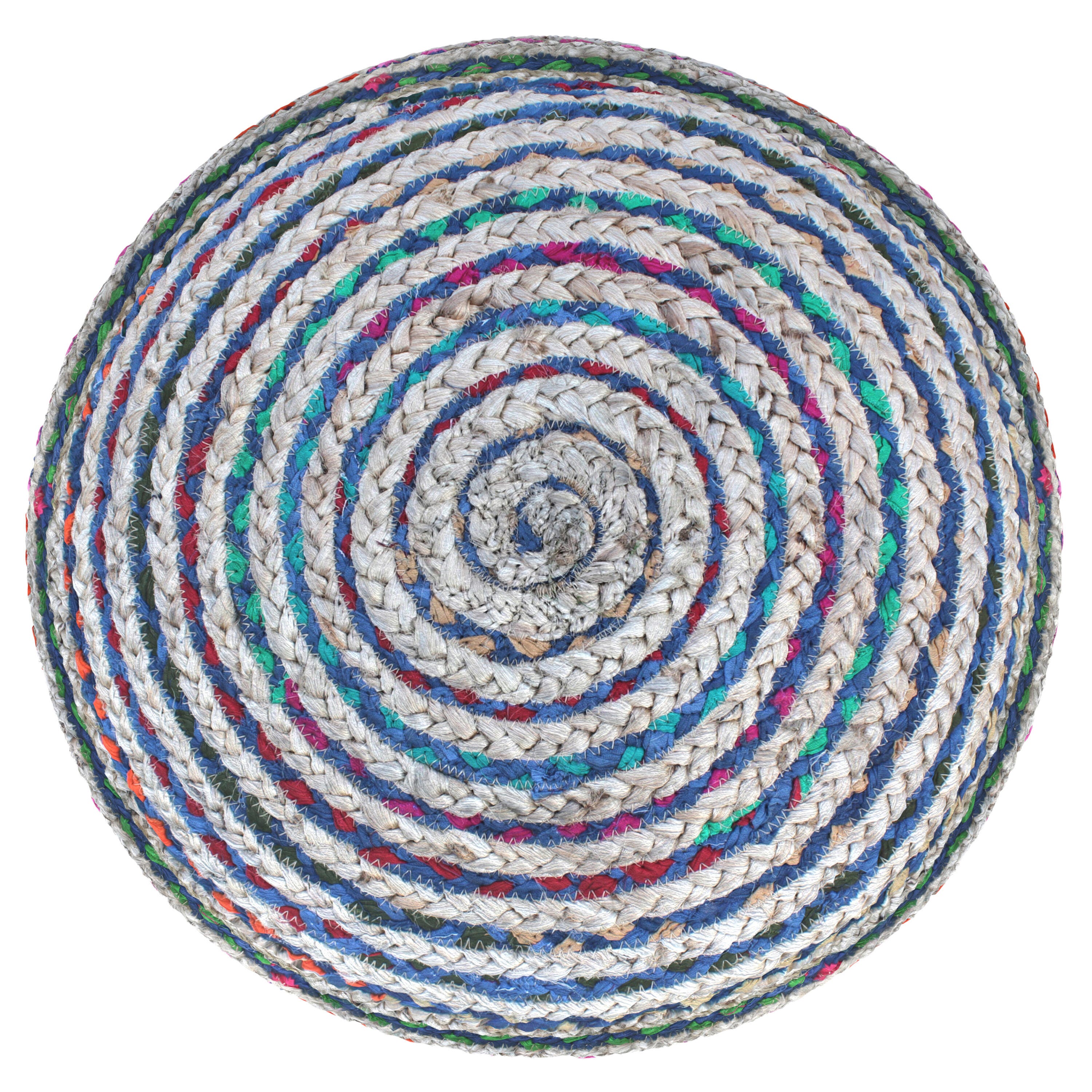 Simpli Home Margo Pouf, , large