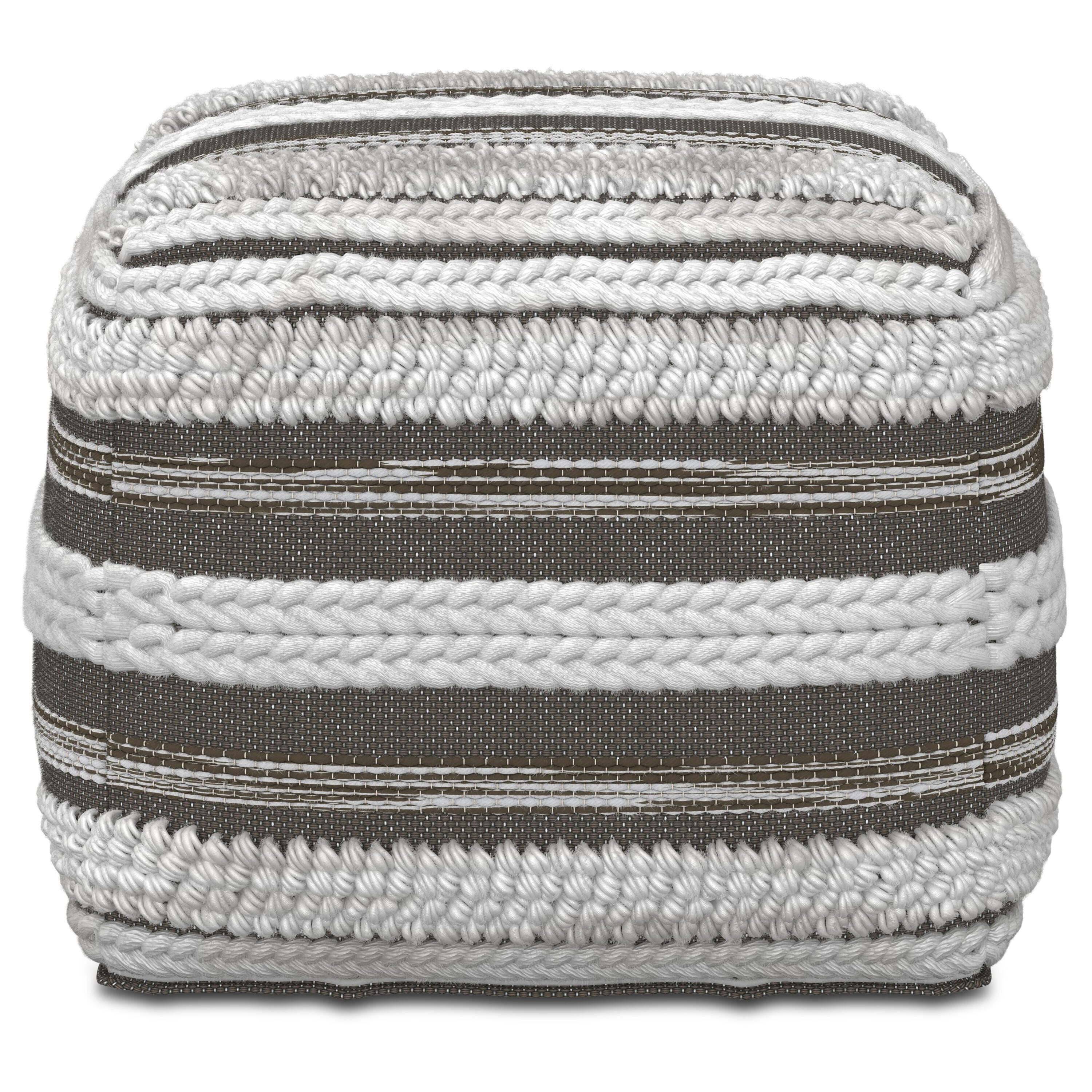 Simpli Home Sommer Pouf, , large