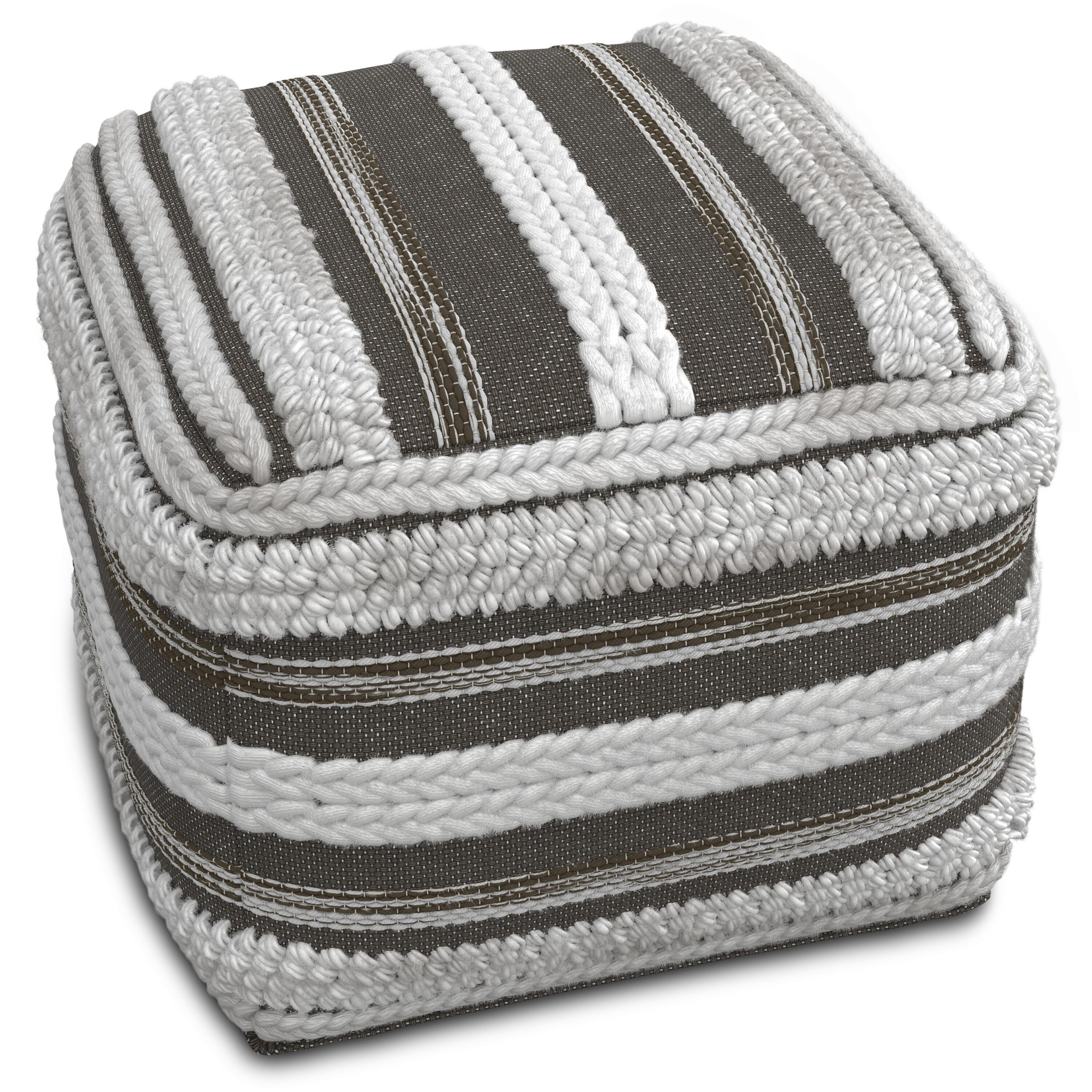 Simpli Home Sommer Pouf, , large